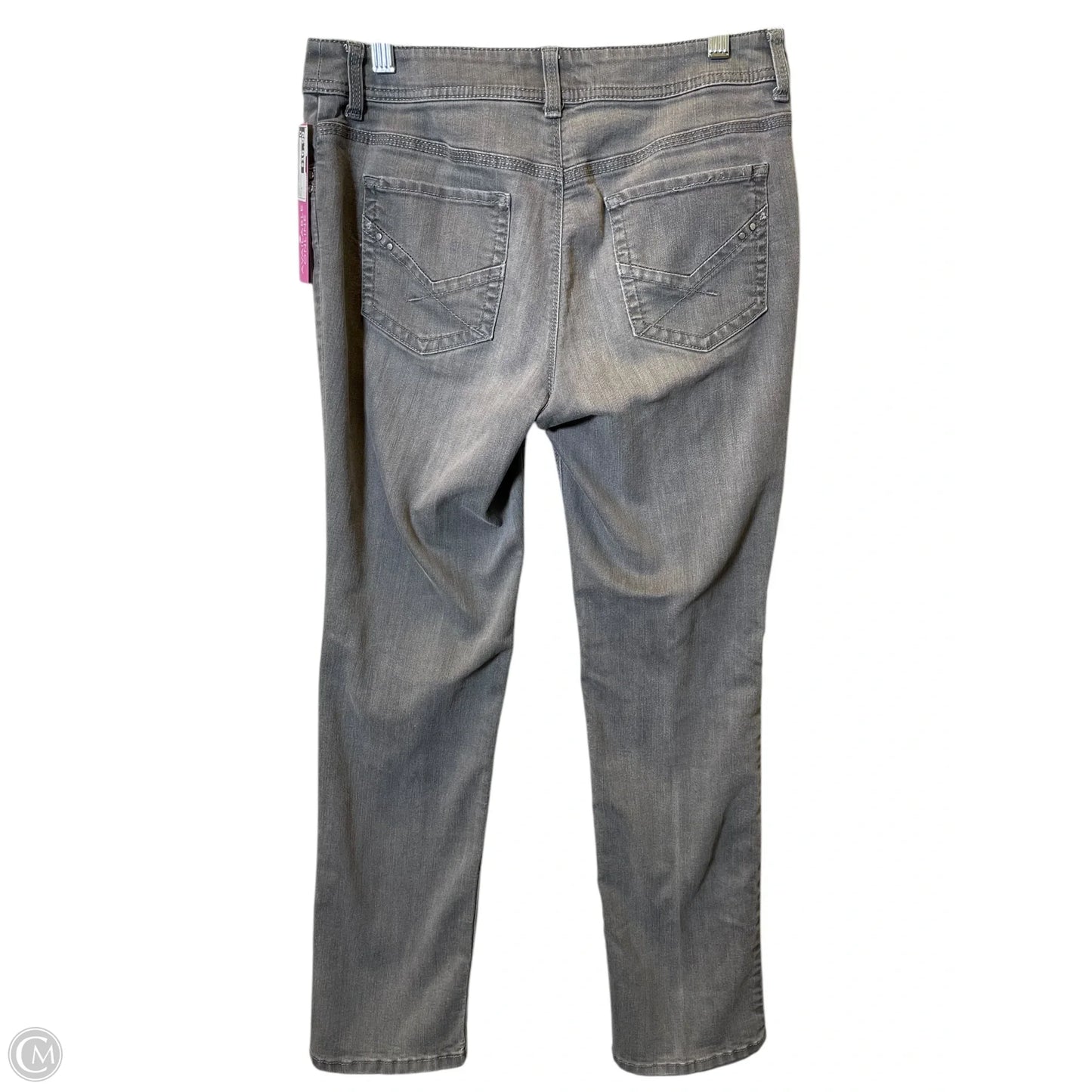 Jeans Skinny By Chicos In Grey, Size: S