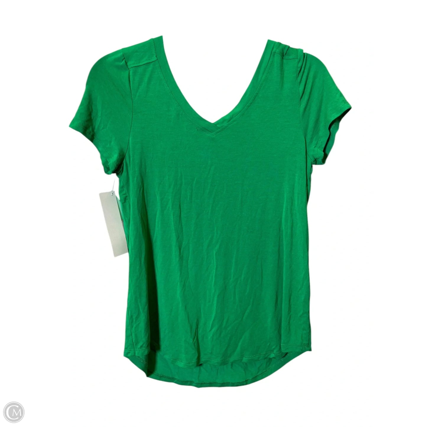 Top Short Sleeve Basic By Cable And Gauge In Green, Size: M