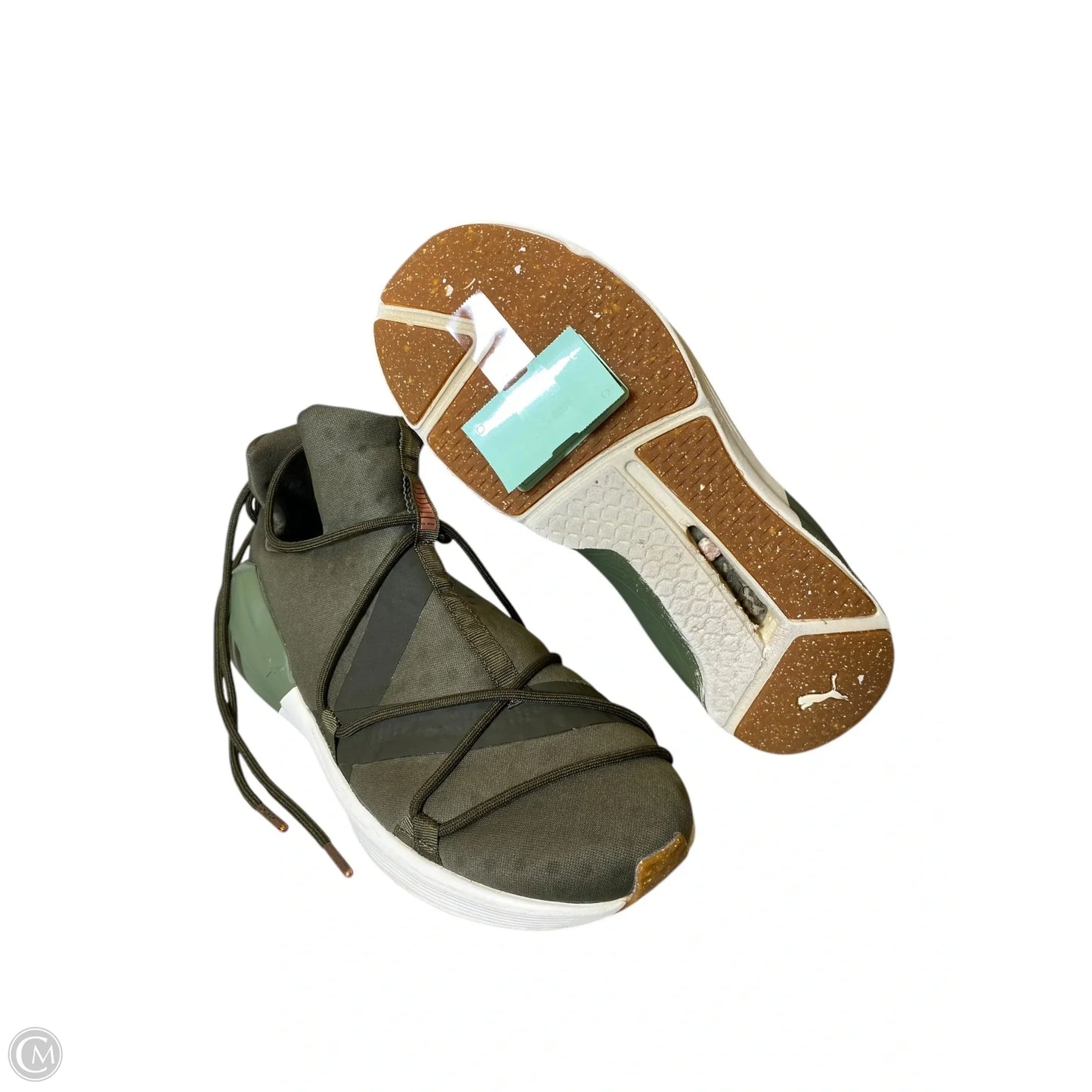 Shoes Athletic By Puma In Green, Size: 7