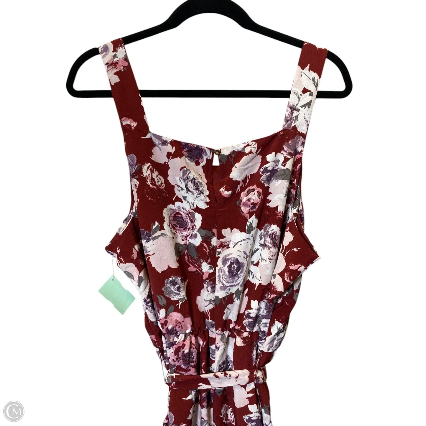 Jumpsuit By Xhilaration In Floral Print, Size: Xl