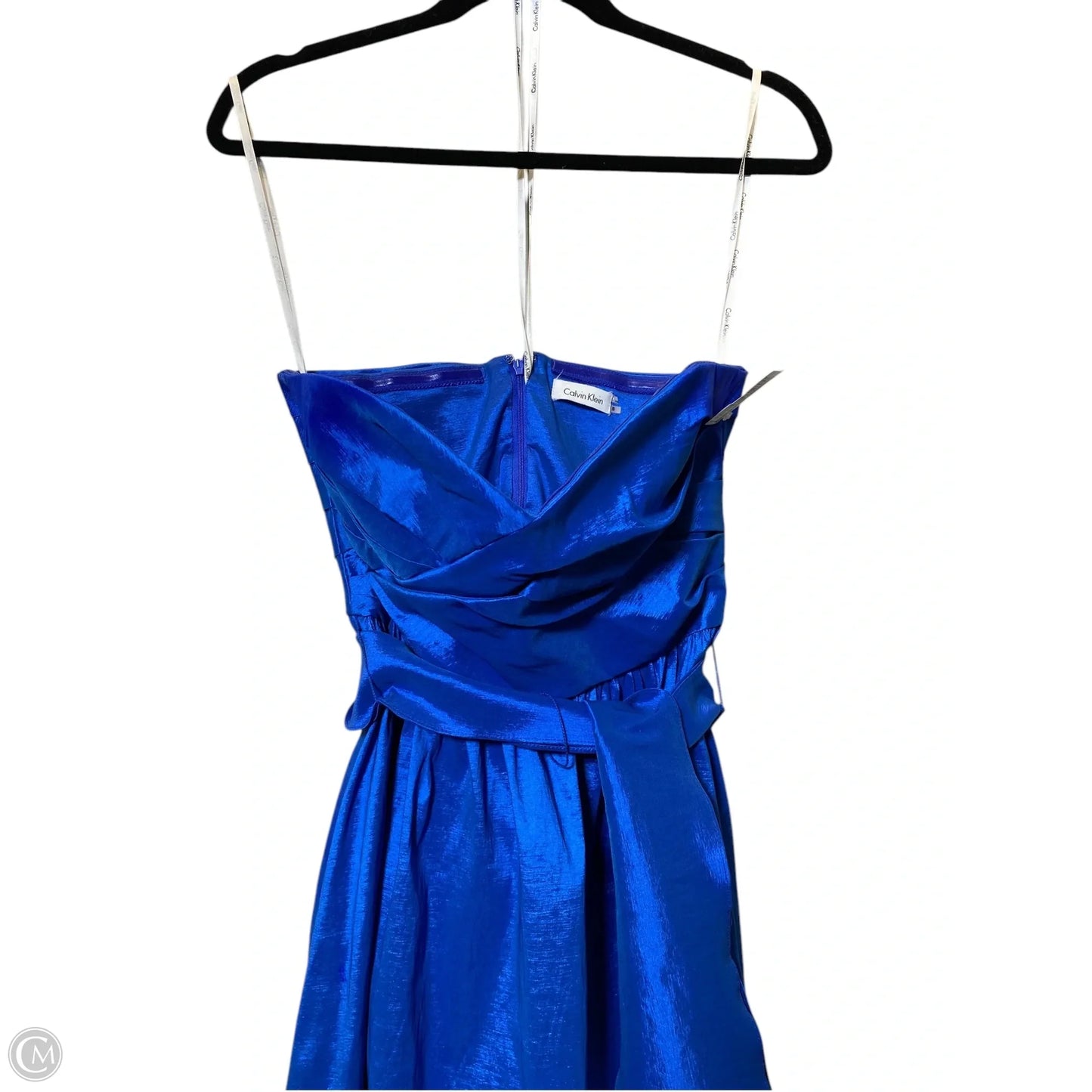 Dress Party Short By Calvin Klein In Blue, Size: 8