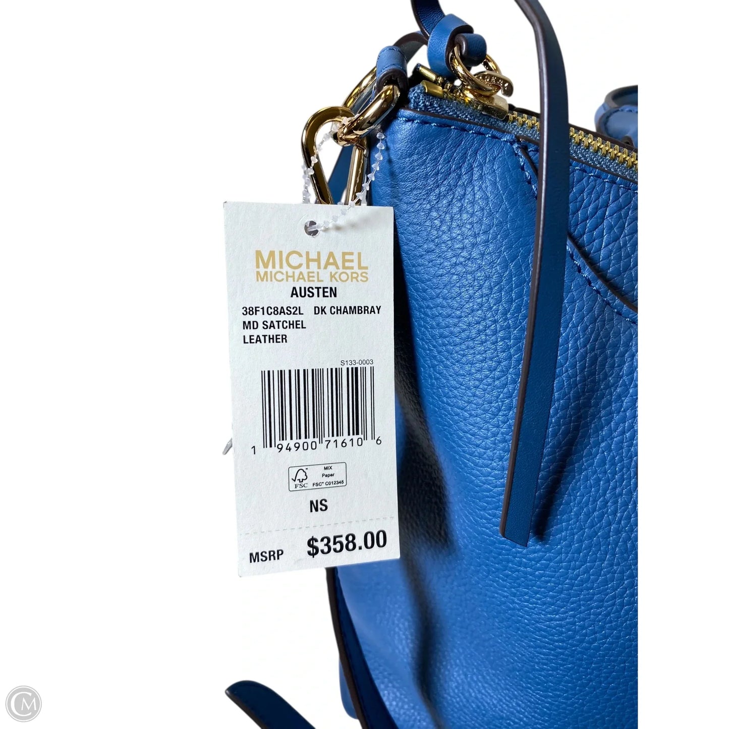 Handbag Designer By Michael Kors, Size: Medium