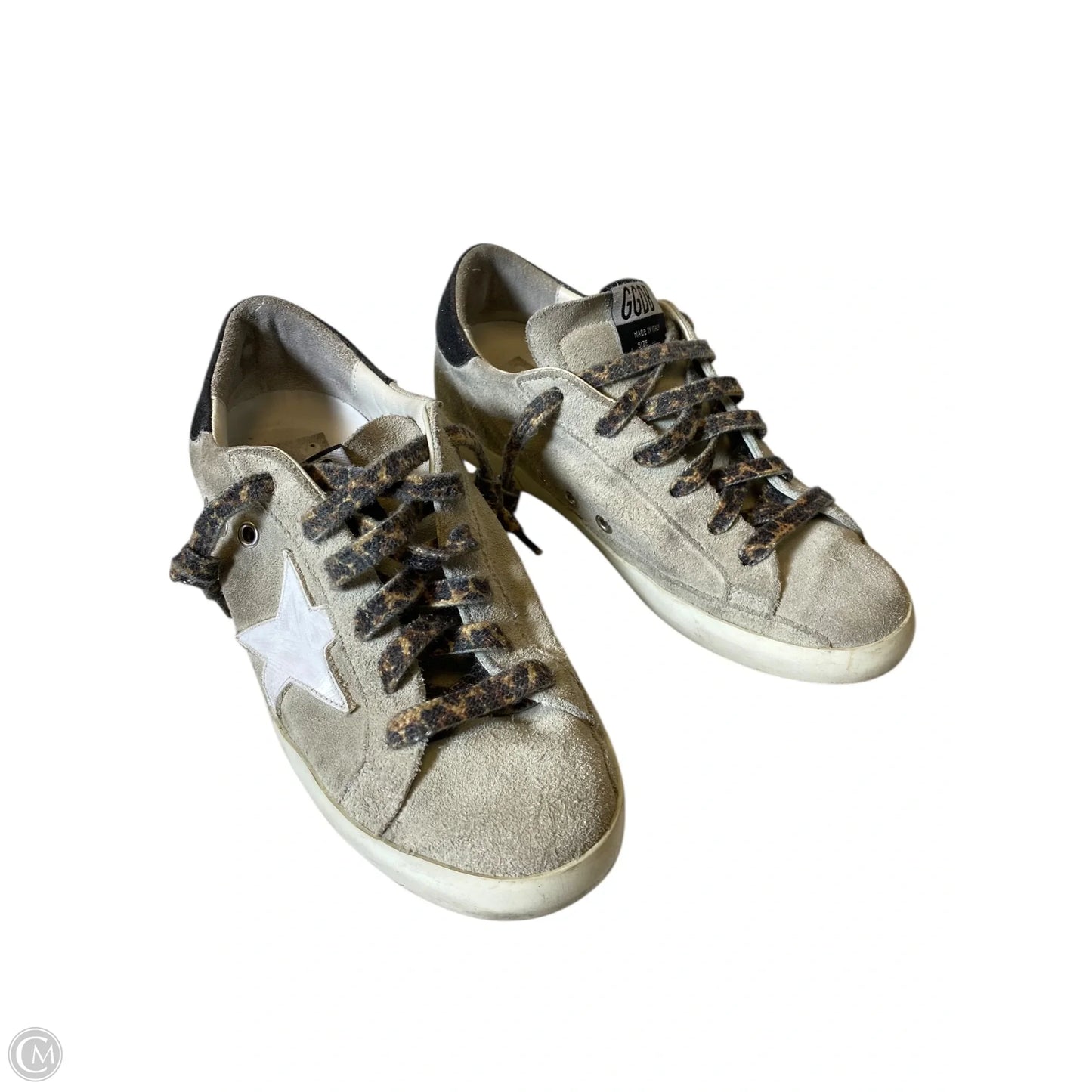 Shoes Luxury Designer By Golden Goose In Grey, Size: 38