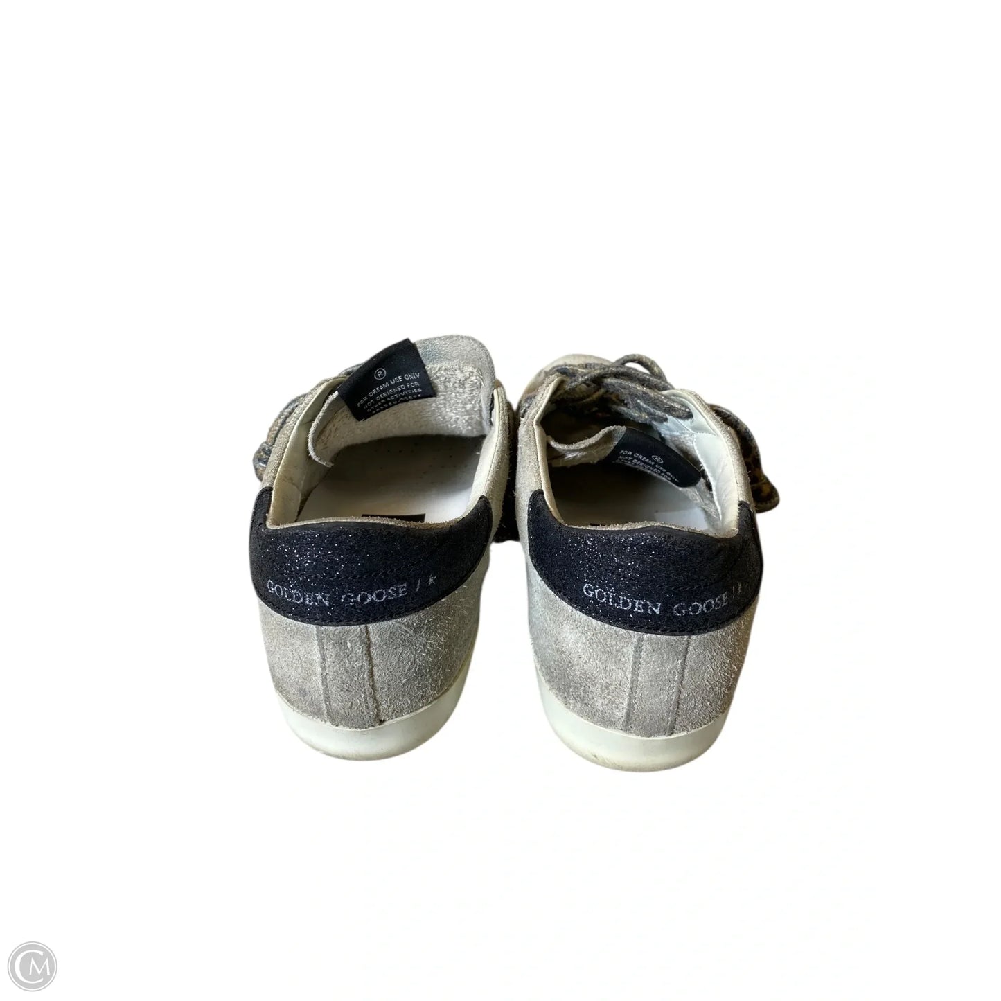 Shoes Luxury Designer By Golden Goose In Grey, Size: 38