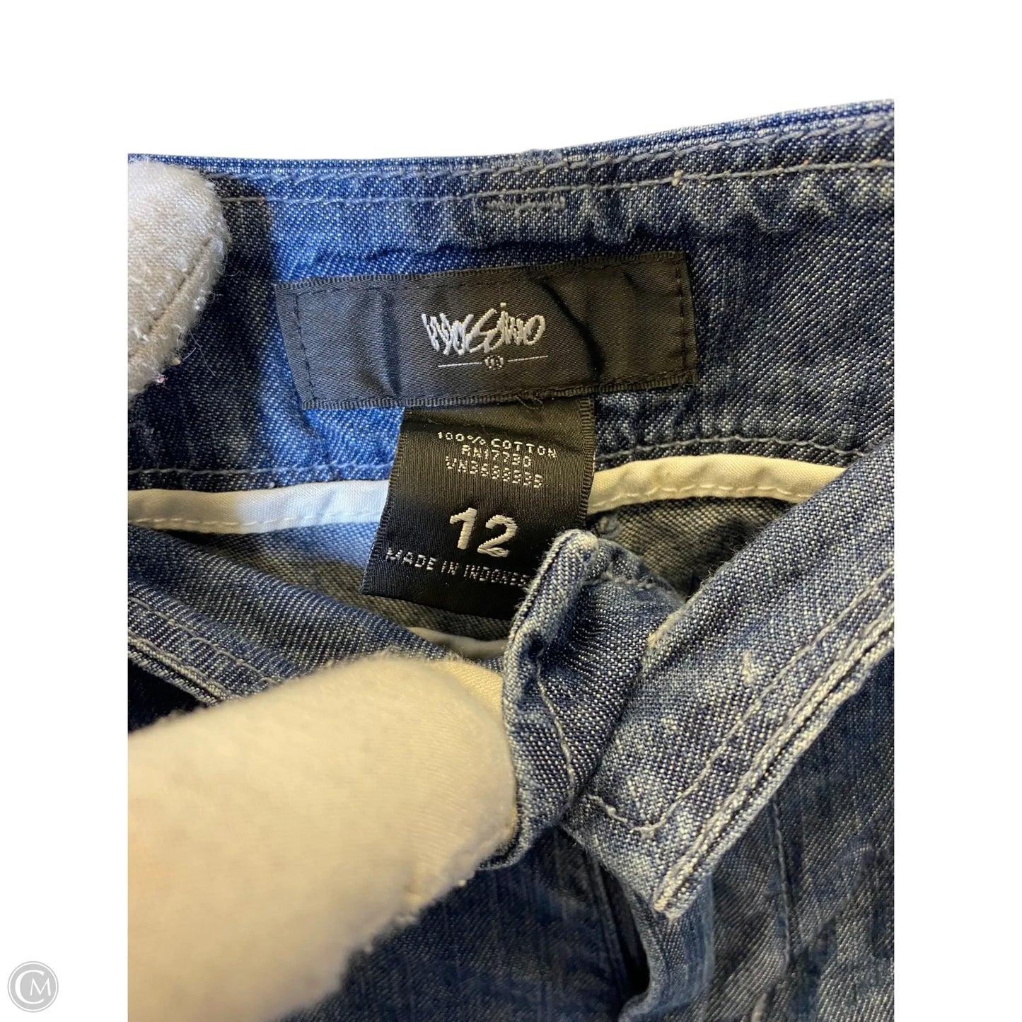 Shorts By Mossimo In Blue Denim, Size: 12