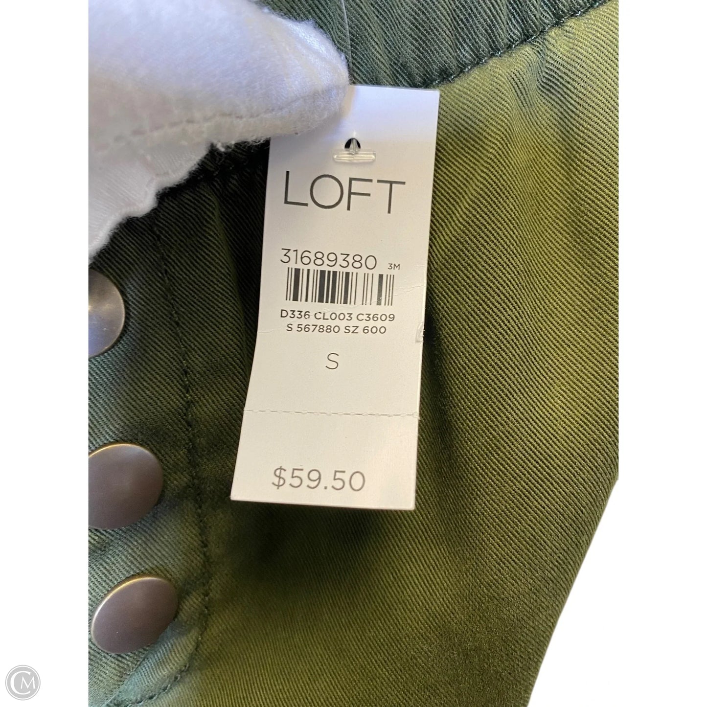 Skirt Mini & Short By Loft In Green, Size: S