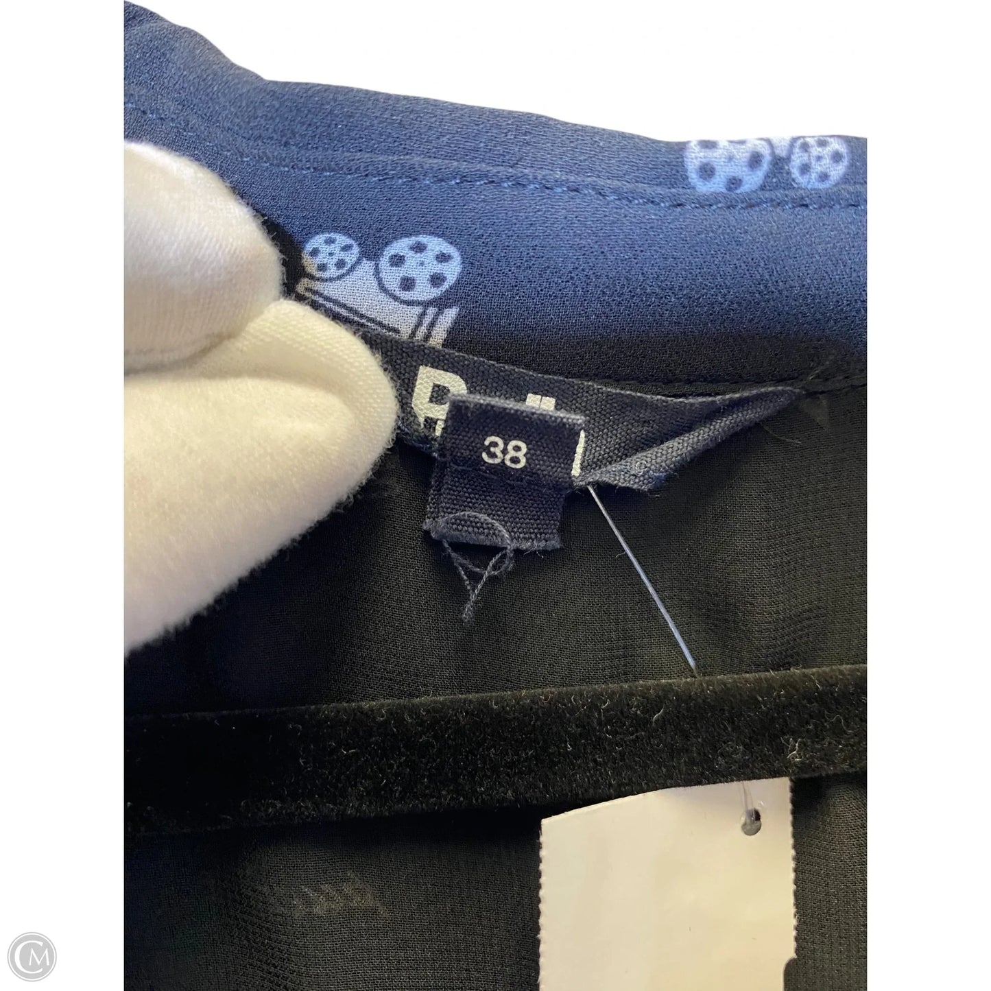 Tunic Short Sleeve By Cmc In Black, Size: M