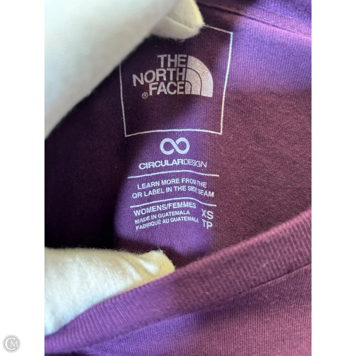 Top Short Sleeve Basic By The North Face In Purple, Size: Xs