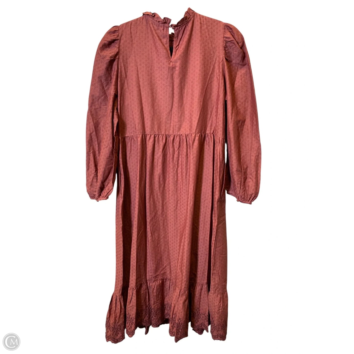 Dress Casual Midi By Universal Thread In Brown, Size: S