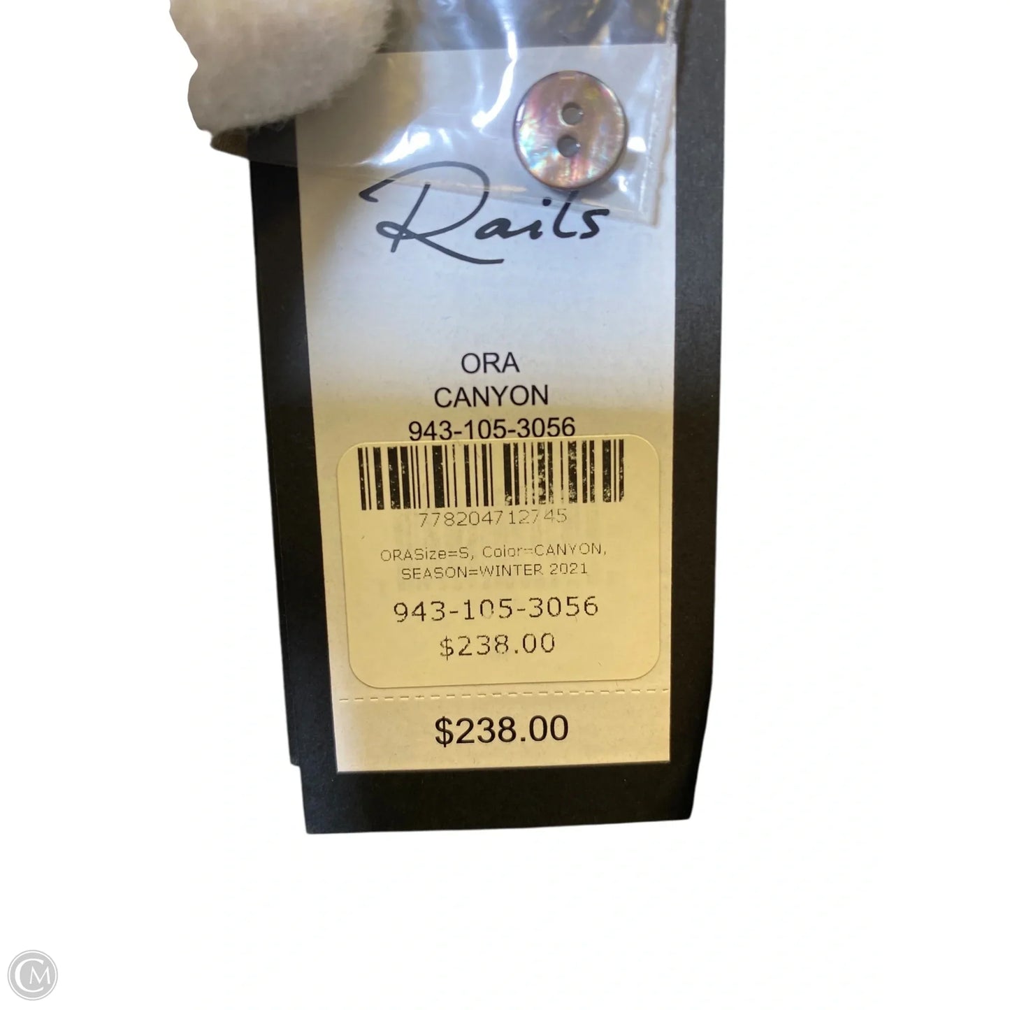 Dress Casual Short By Rails In Black & Tan, Size: S