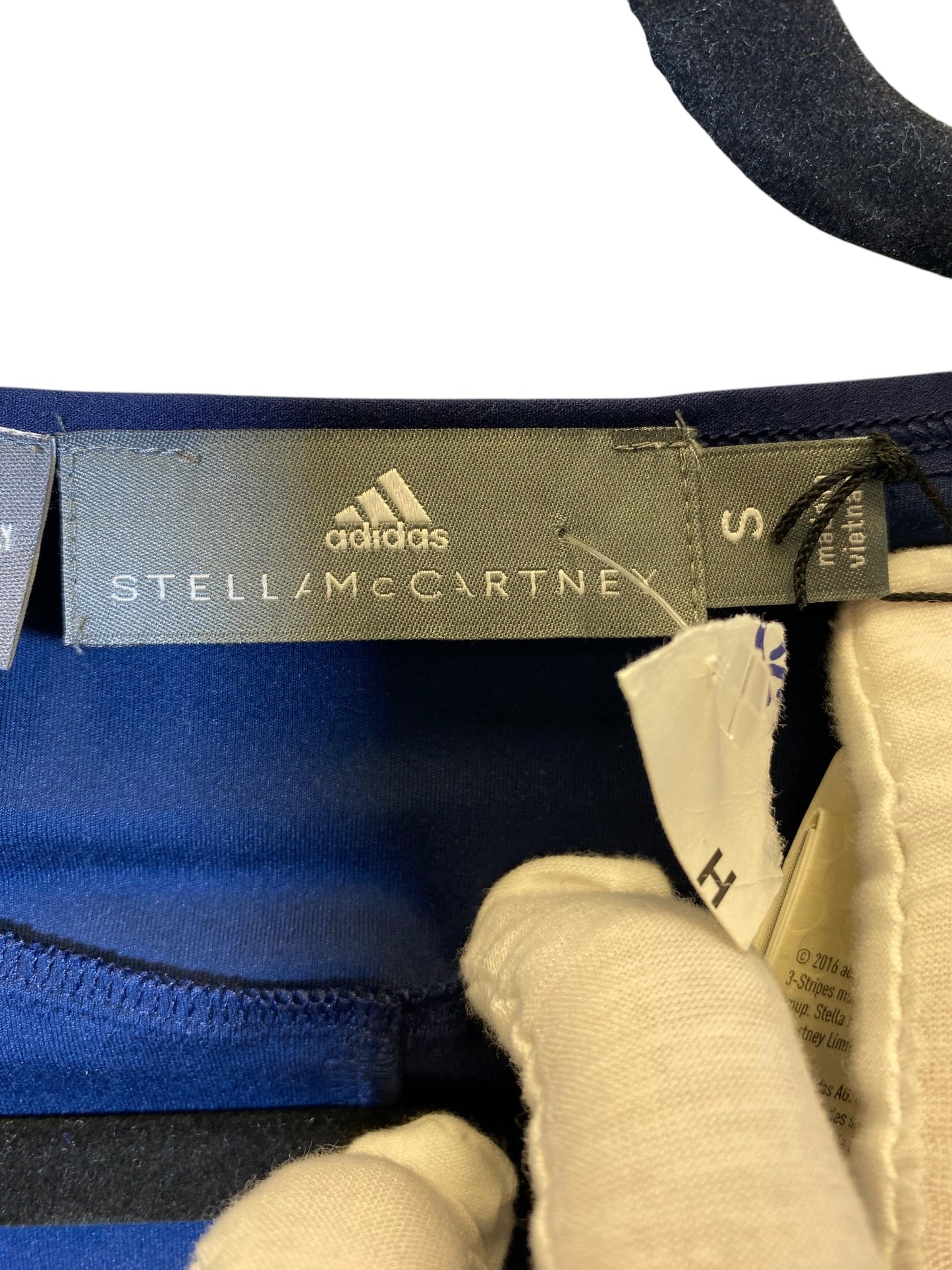 Athletic Top Long Sleeve Crewneck By Adidas In Multi-colored, Size: S