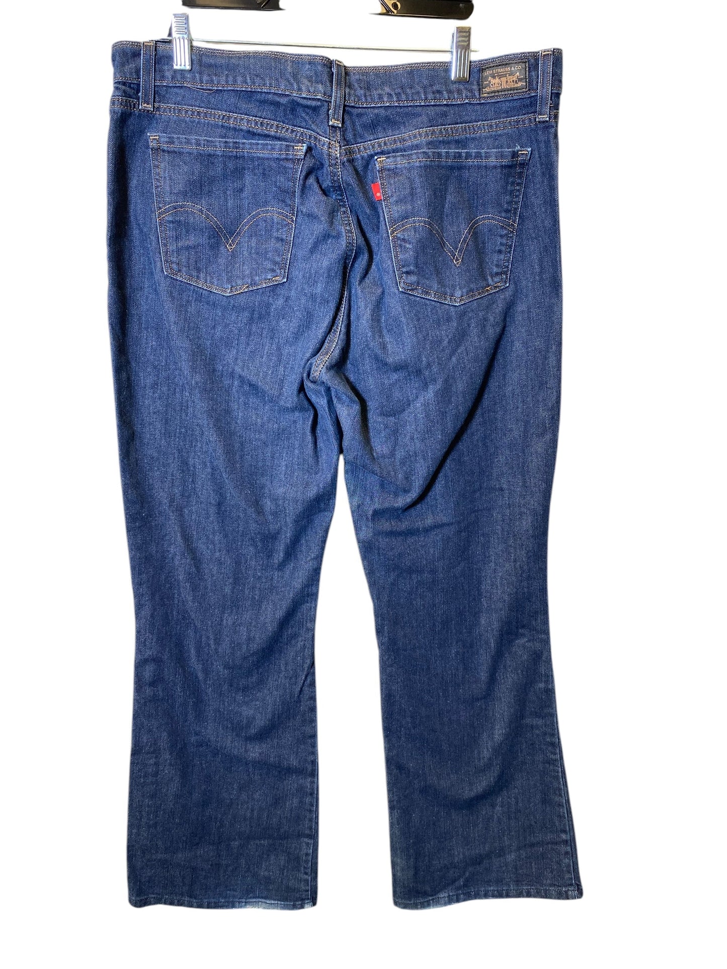 Jeans Wide Leg By Levis In Blue, Size: 16