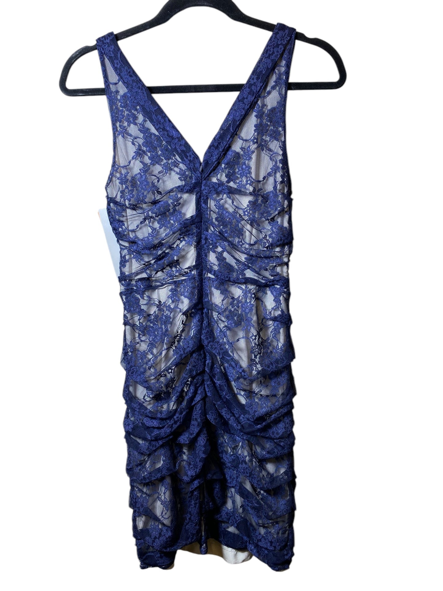 Dress Party Short By Express In Blue, Size: S