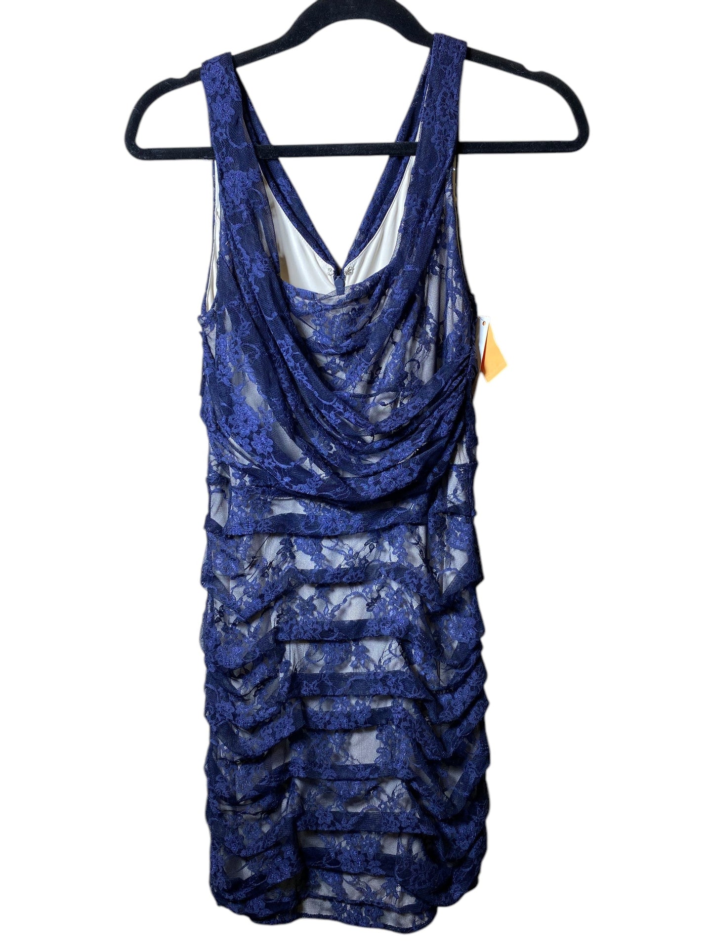 Dress Party Short By Express In Blue, Size: S