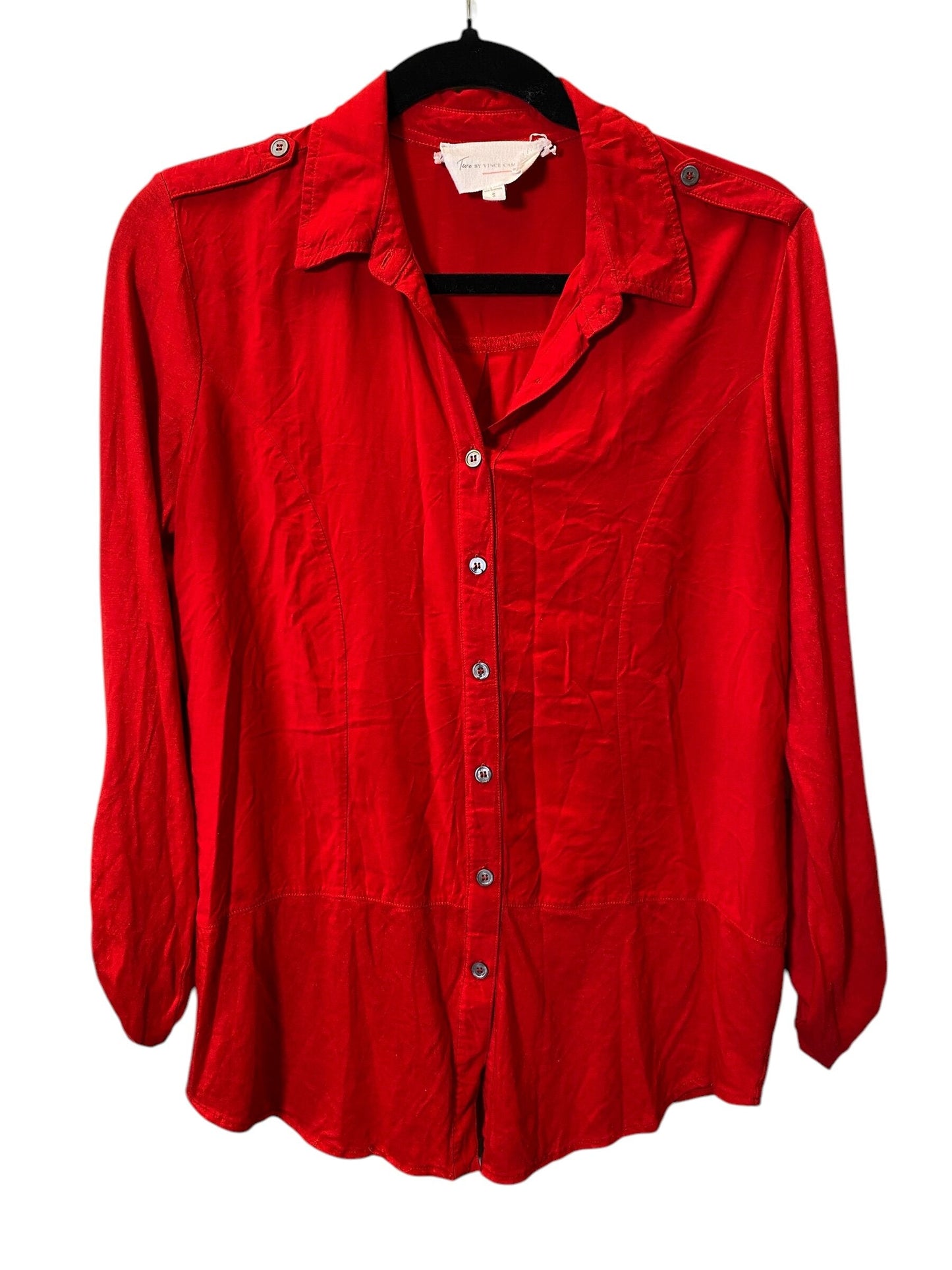 Blouse Long Sleeve By Vince Camuto Size: S