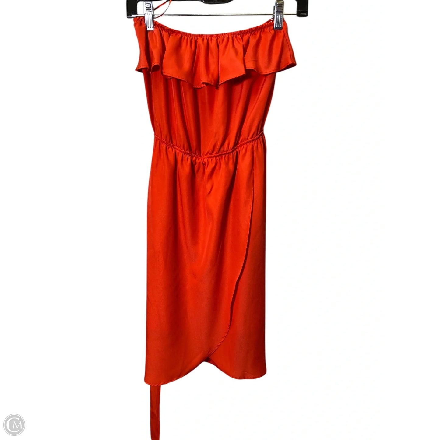 Dress Casual Short By Pink Rose In Orange, Size: S