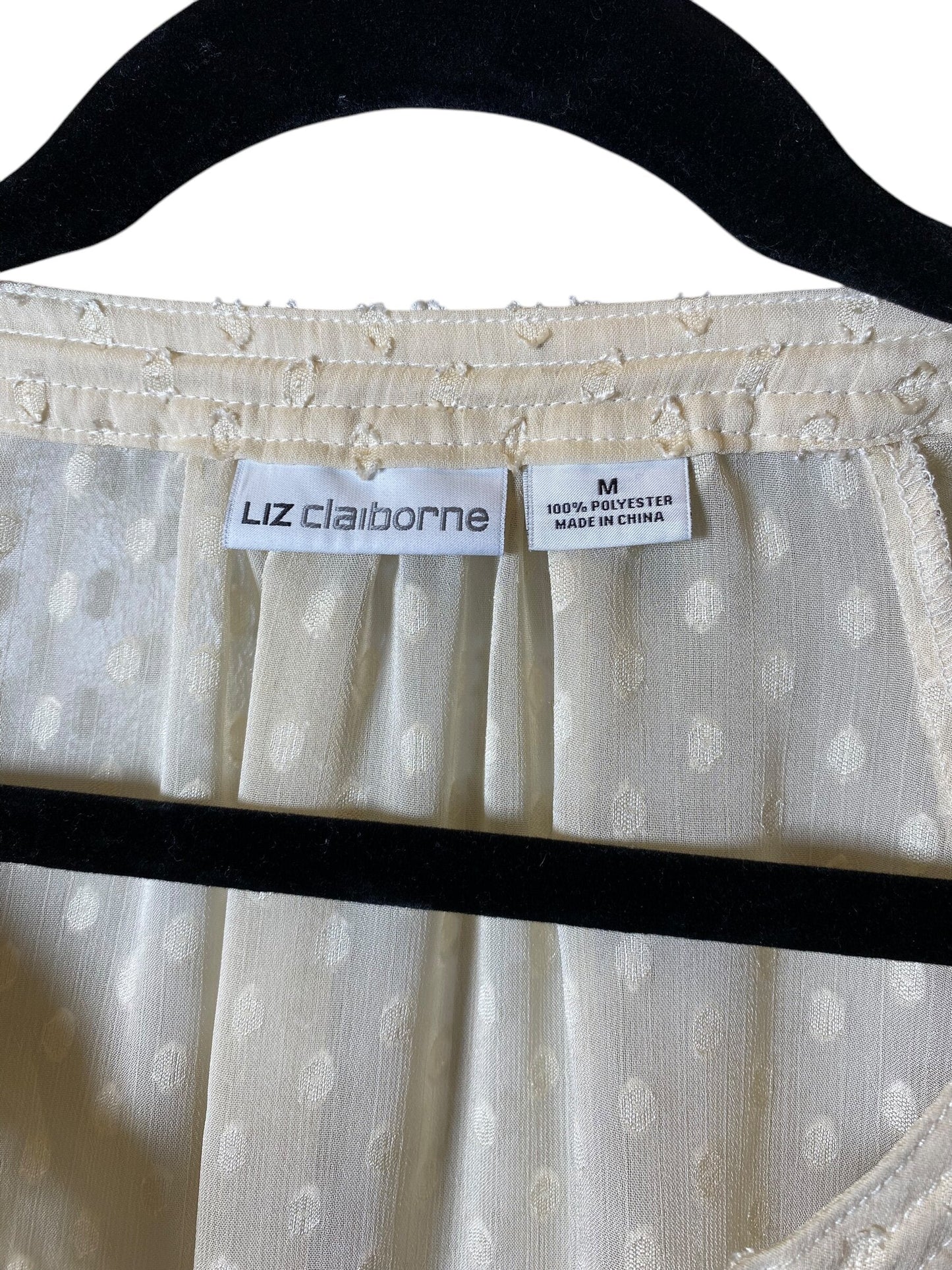 Top Long Sleeve By Liz Claiborne Size: M