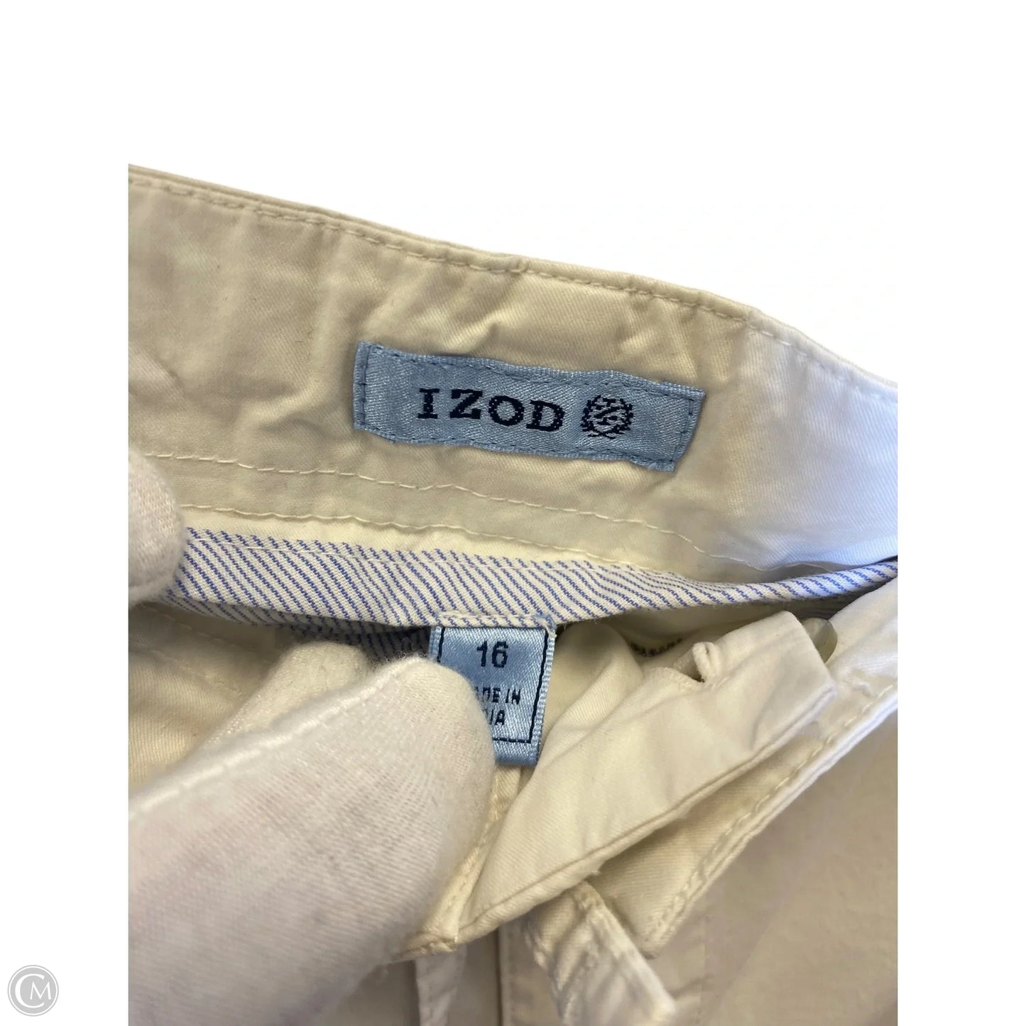 Shorts By Izod In White, Size: 10