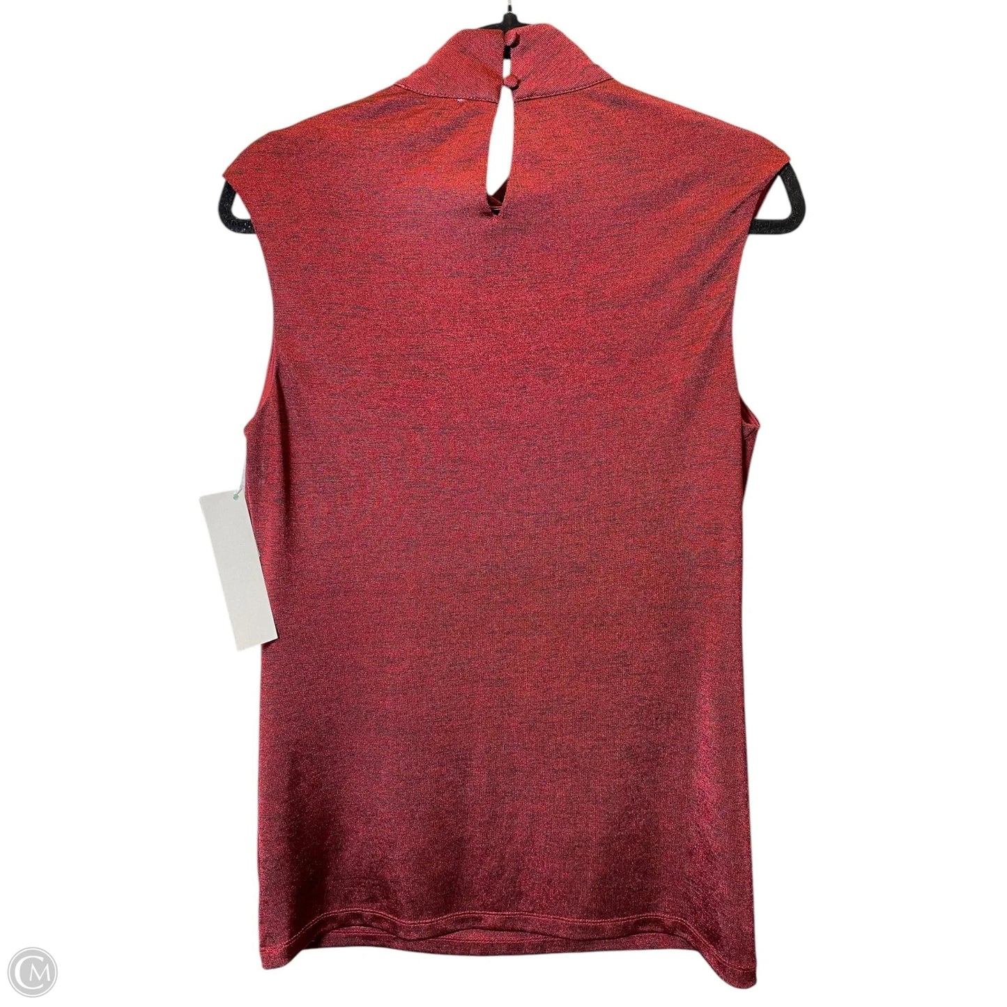 Top Sleeveless By Carmen By Carmen Marc Valvo In Red, Size: M