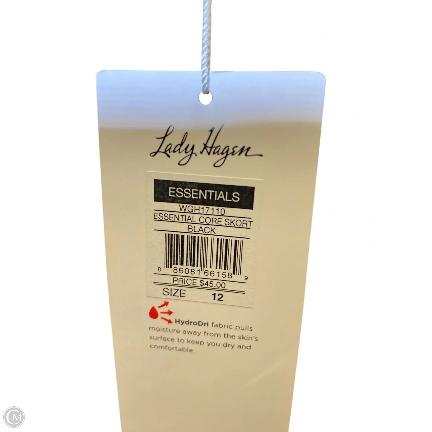 Skort By Lady Hagen In Black, Size: 12
