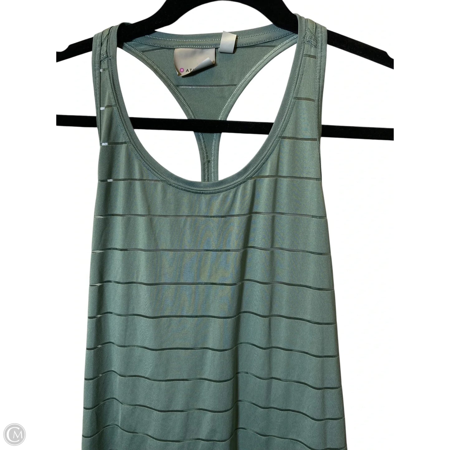 Athletic Tank Top By Athleta In Green, Size: L