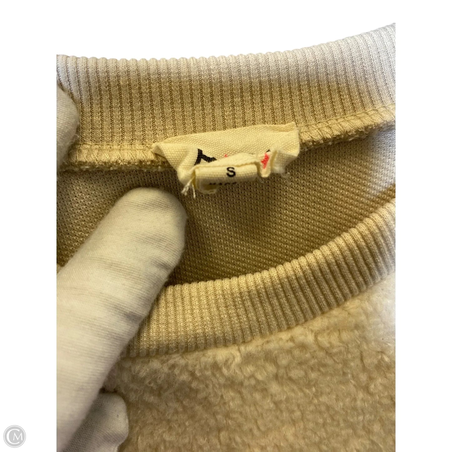 Sweater By Bibi In Beige, Size: S