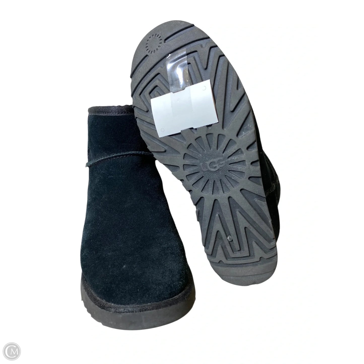 Boots Designer By Ugg In Black, Size: 7.5