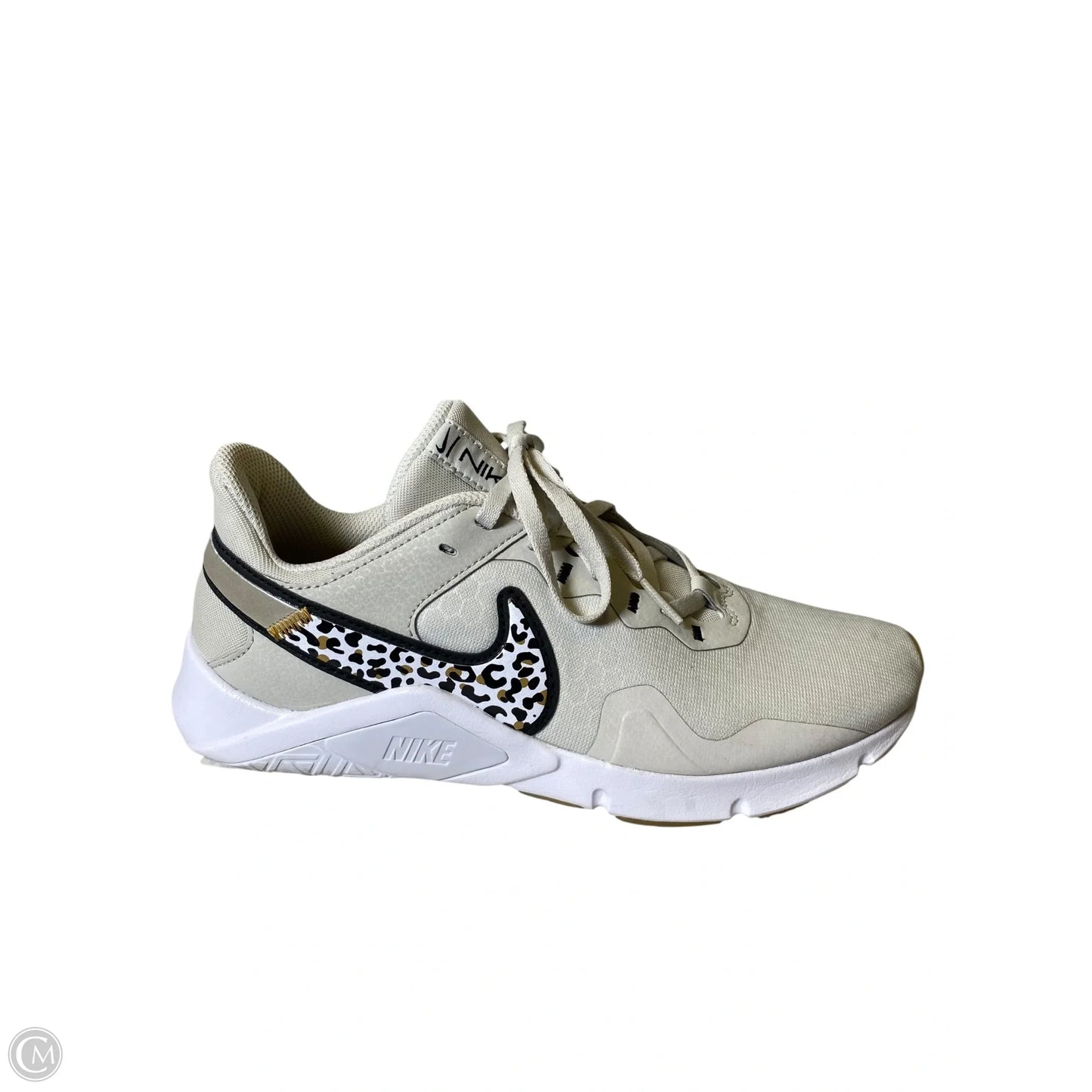 Shoes Athletic By Nike In Cream, Size: 8.5
