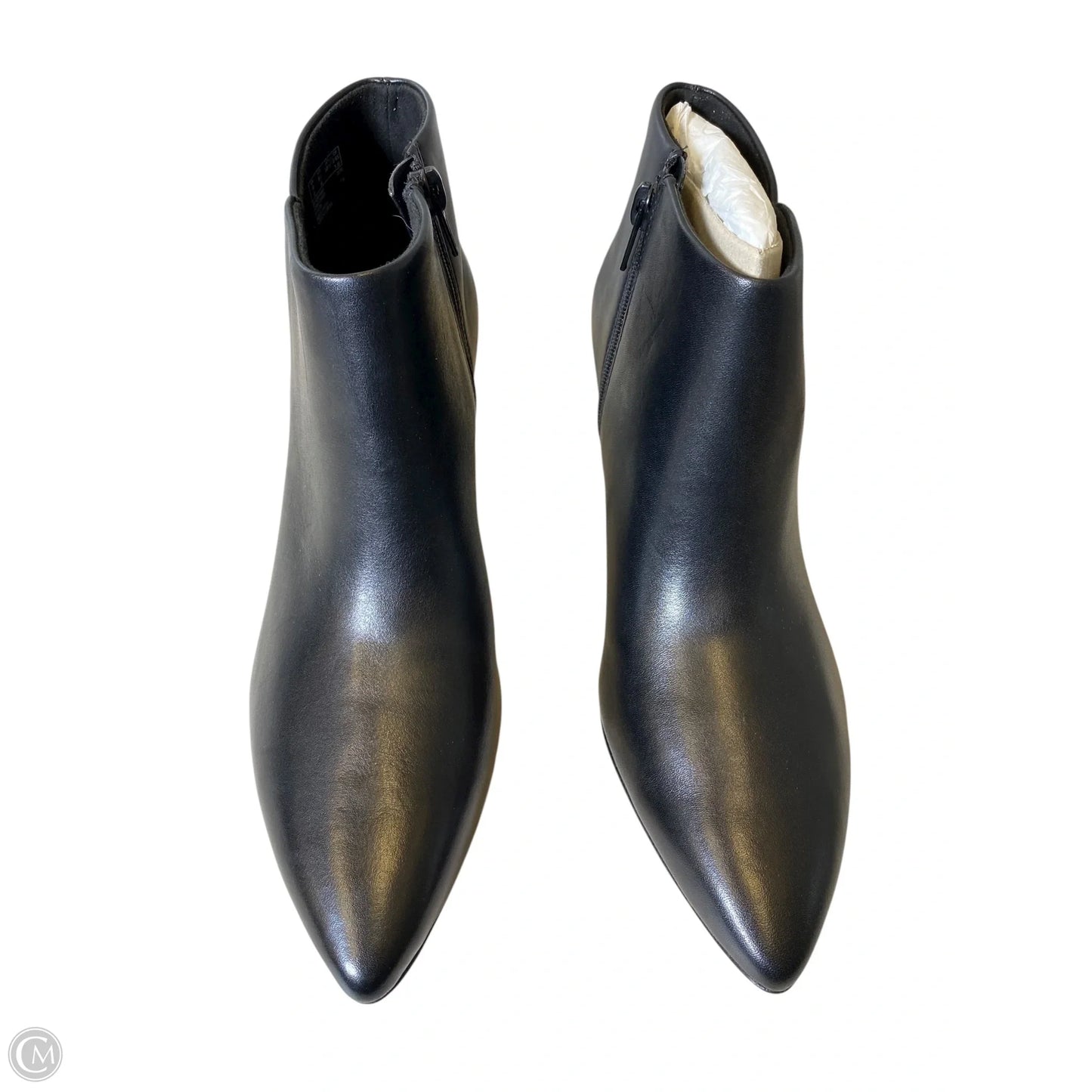 Boots Ankle Heels By Clarks In Black, Size: 8.5