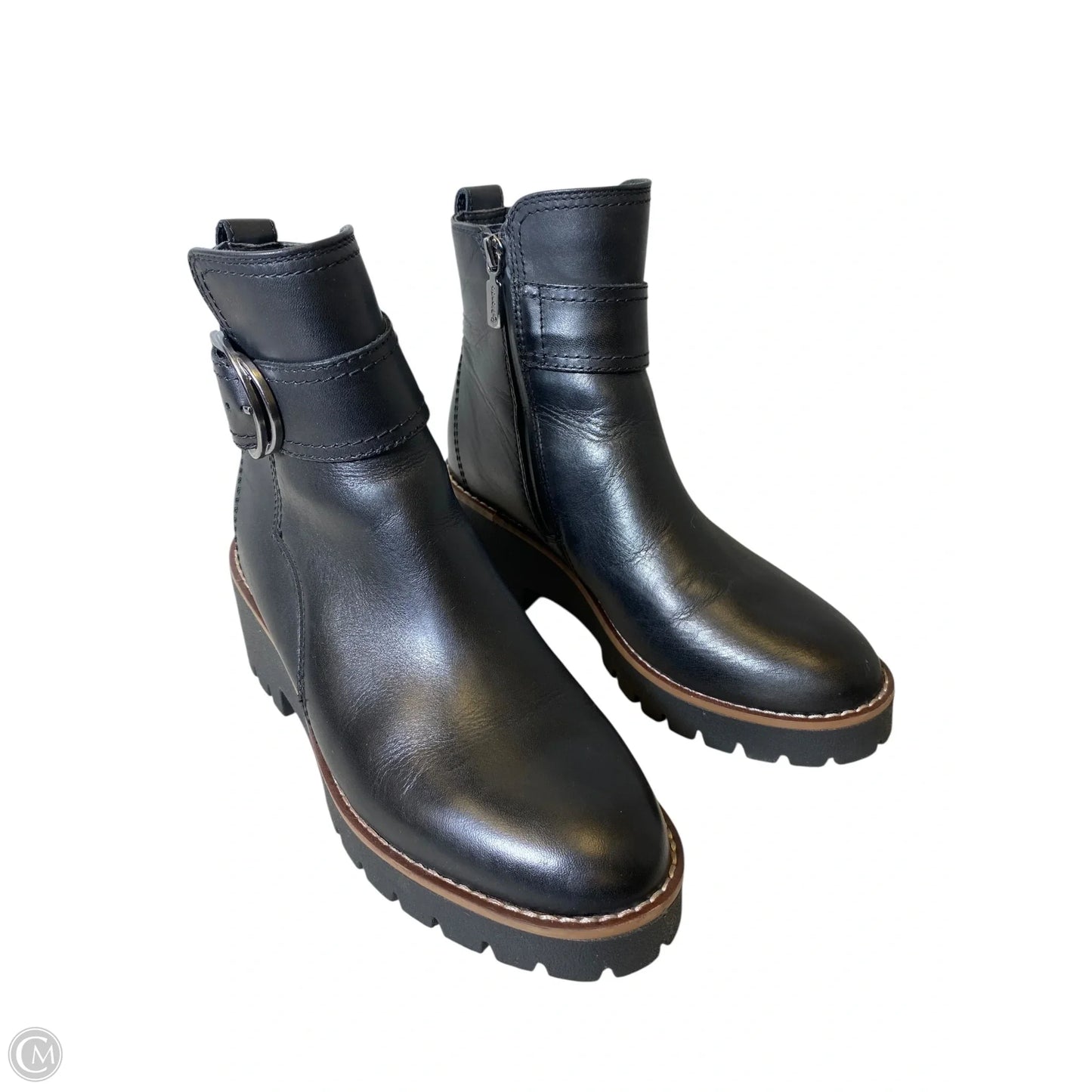 Boots Ankle Heels By Blondo In Black, Size: 7