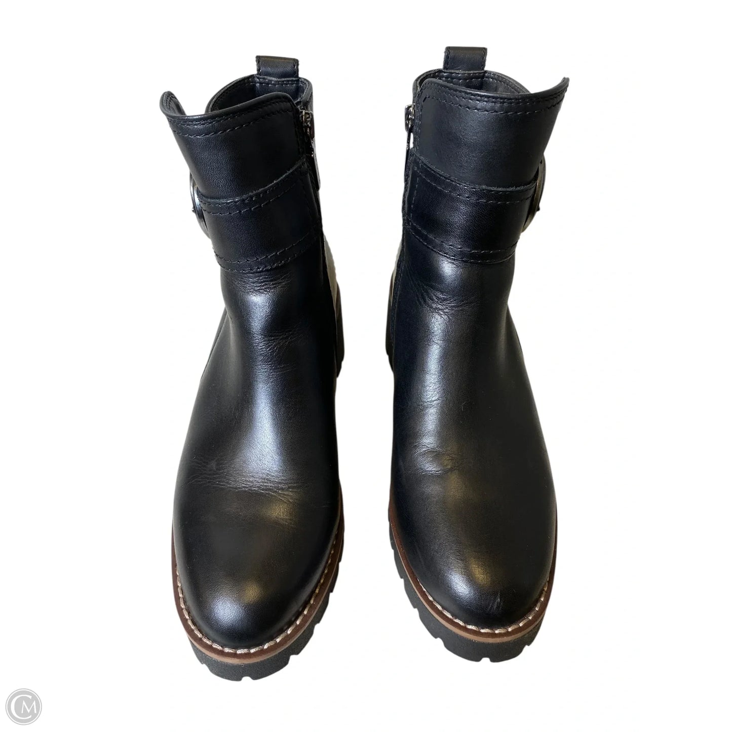 Boots Ankle Heels By Blondo In Black, Size: 7