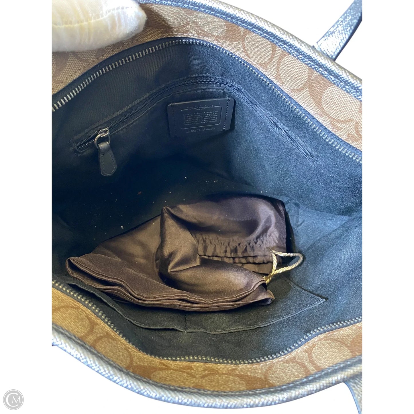 Handbag Designer By Coach, Size: Medium