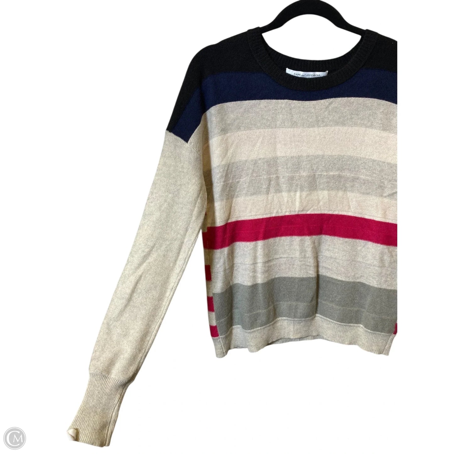 Sweater Designer By Diane Von Furstenberg In Multi-colored, Size: S