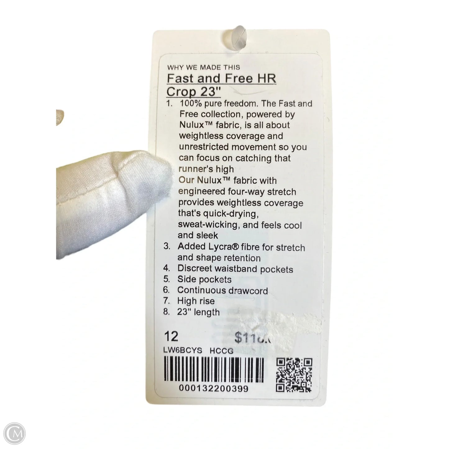 Athletic Leggings Capris By Lululemon In Camouflage Print, Size: 12