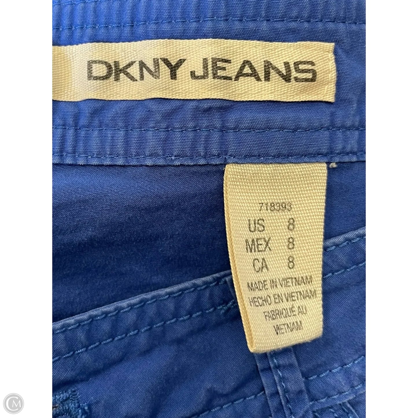 Capris By Dkny In Blue, Size: 8