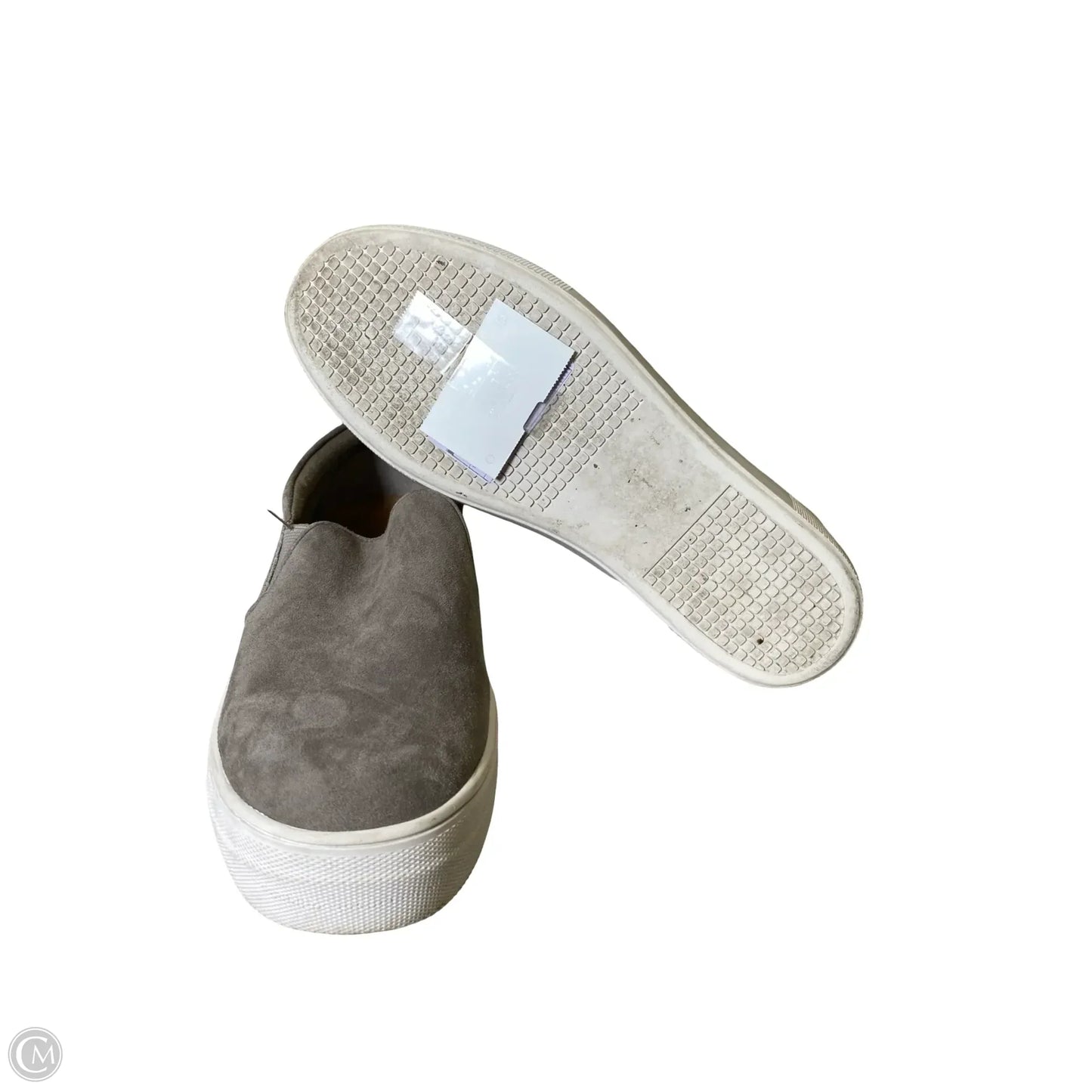 Shoes Flats By Steve Madden In Grey & White, Size: 8.5