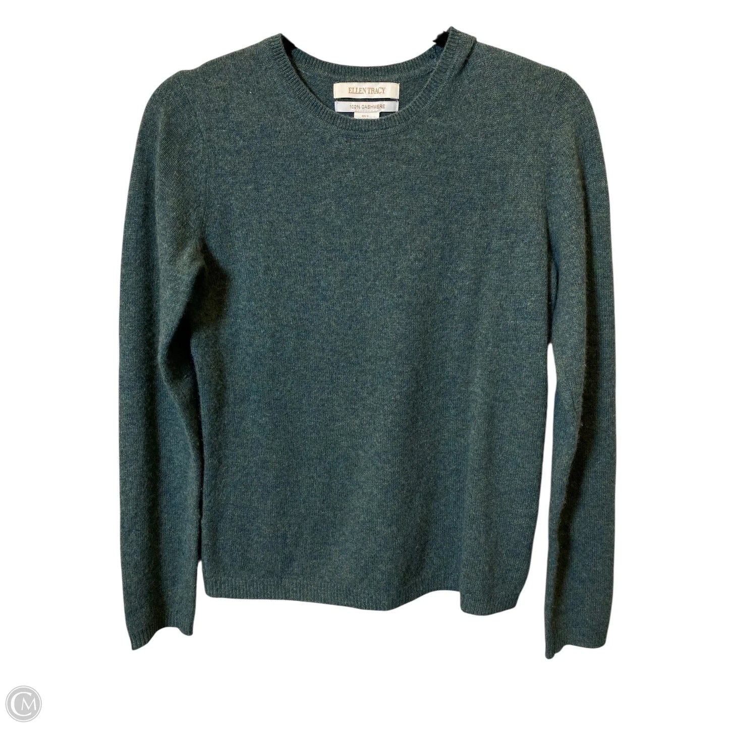 Sweater By Ellen Tracy In Green, Size: S