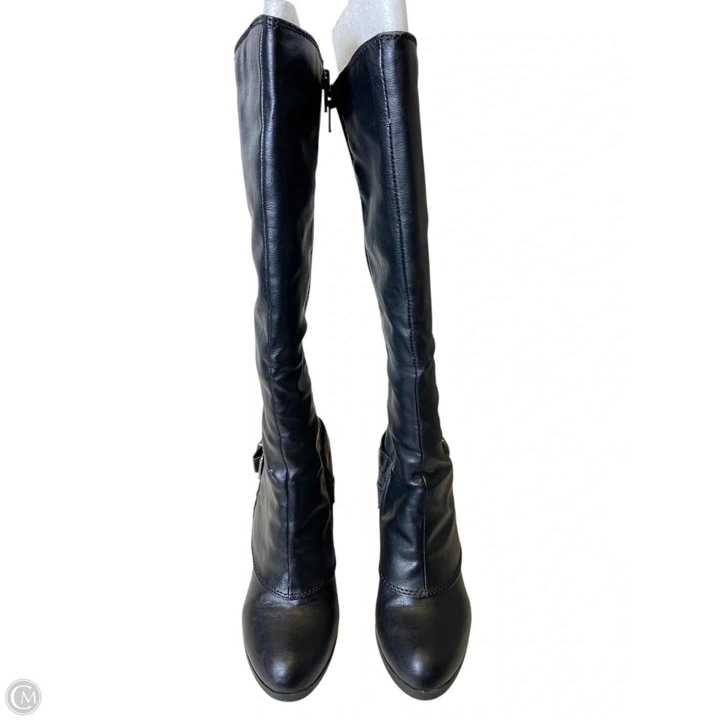 Boots Knee Heels By American Rag In Black, Size: 7.5
