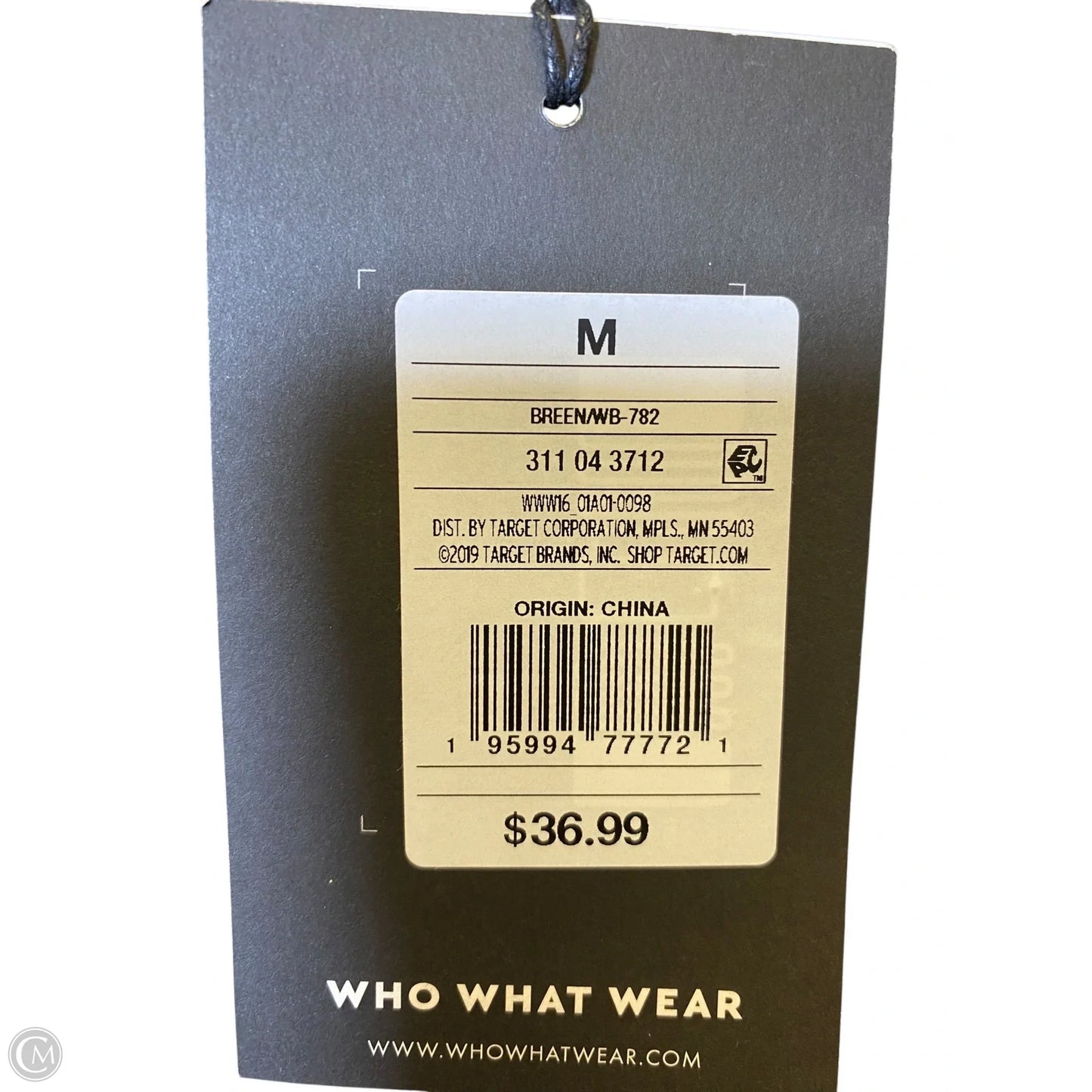 Pants Wide Leg By Who What Wear In Bronze, Size: M