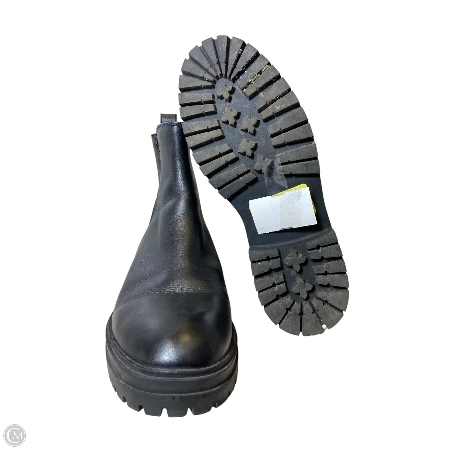 Boots Ankle Flats By Steve Madden In Black, Size: 11