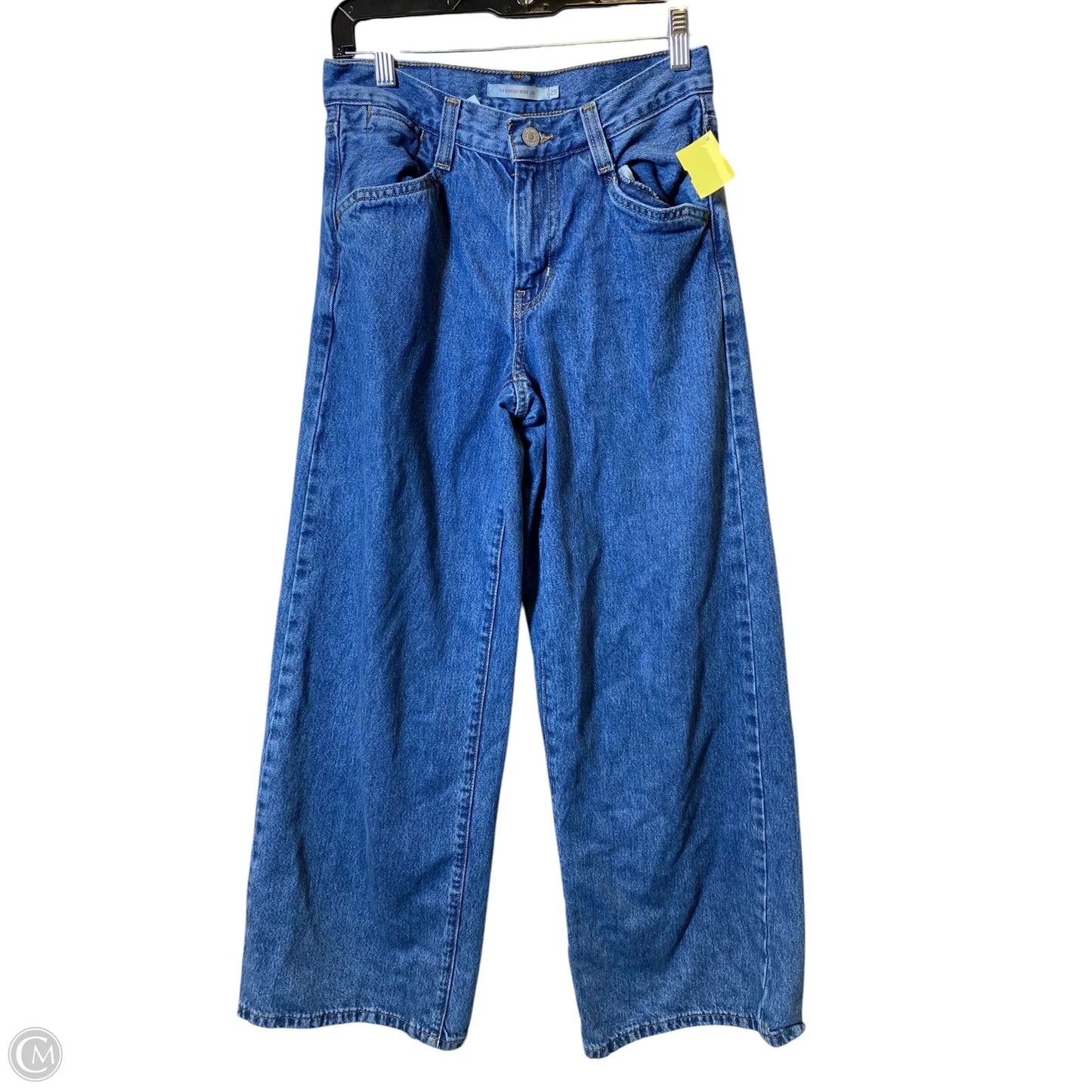 Jeans Wide Leg By Levis In Blue, Size: 2