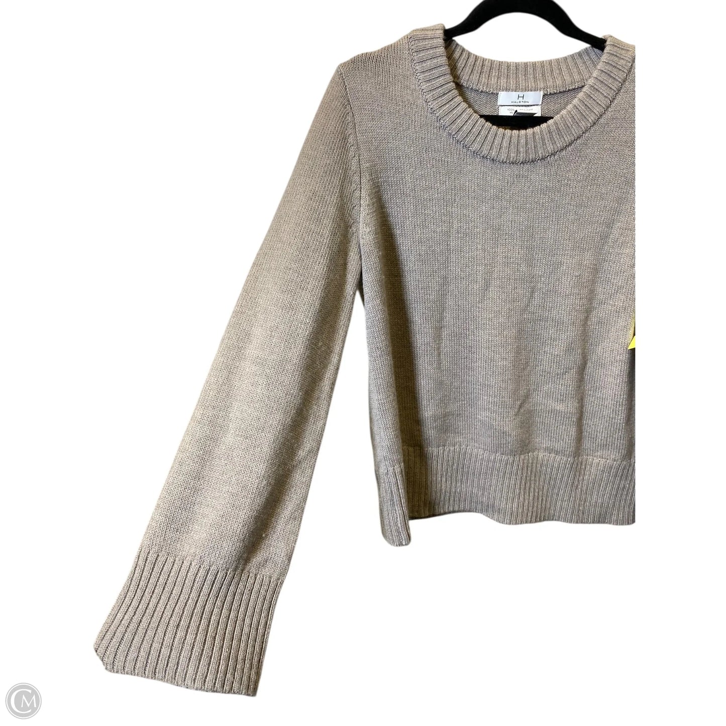 Sweater Designer By Halston In Grey, Size: M