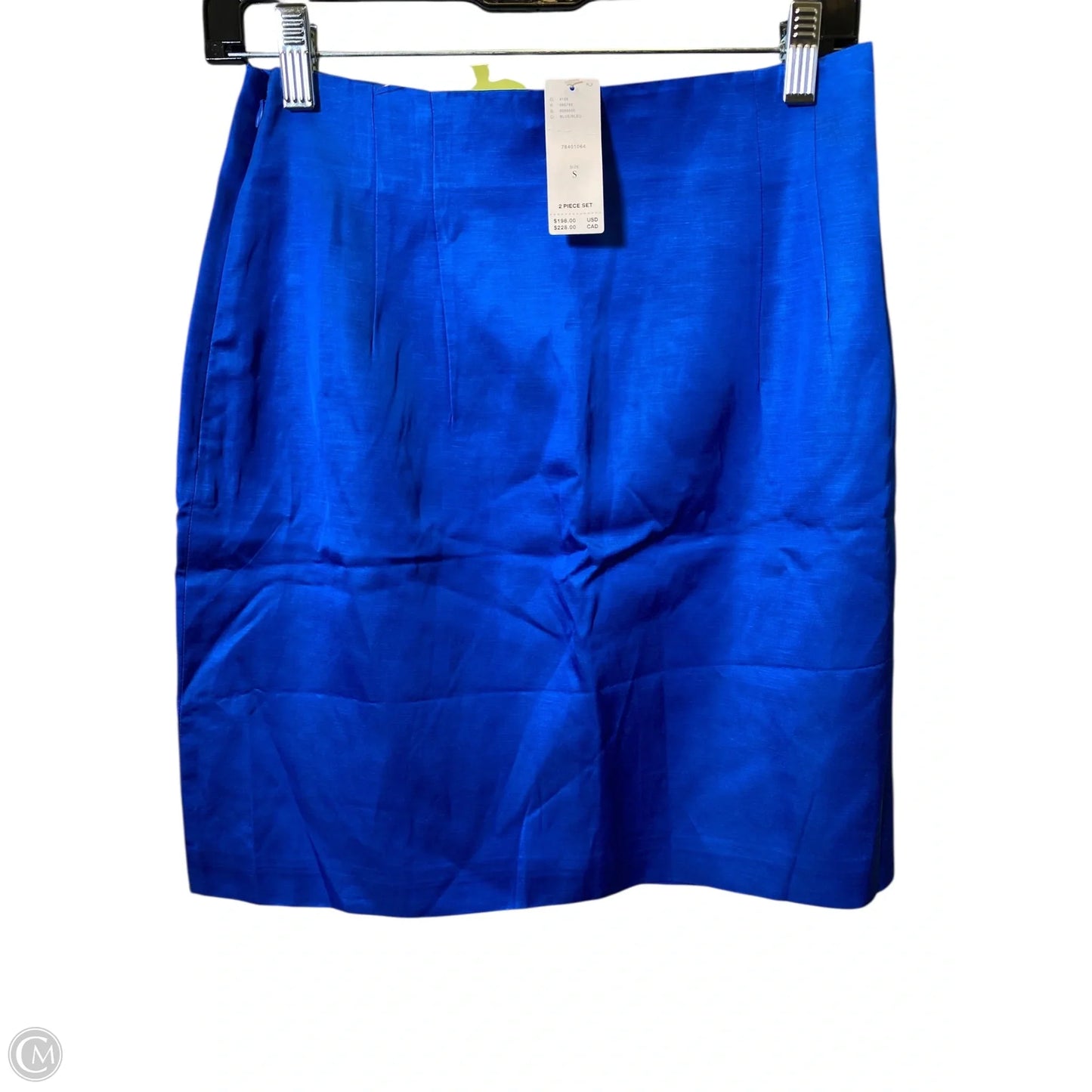 Skirt Set 2pc By Anthropologie In Blue, Size: S