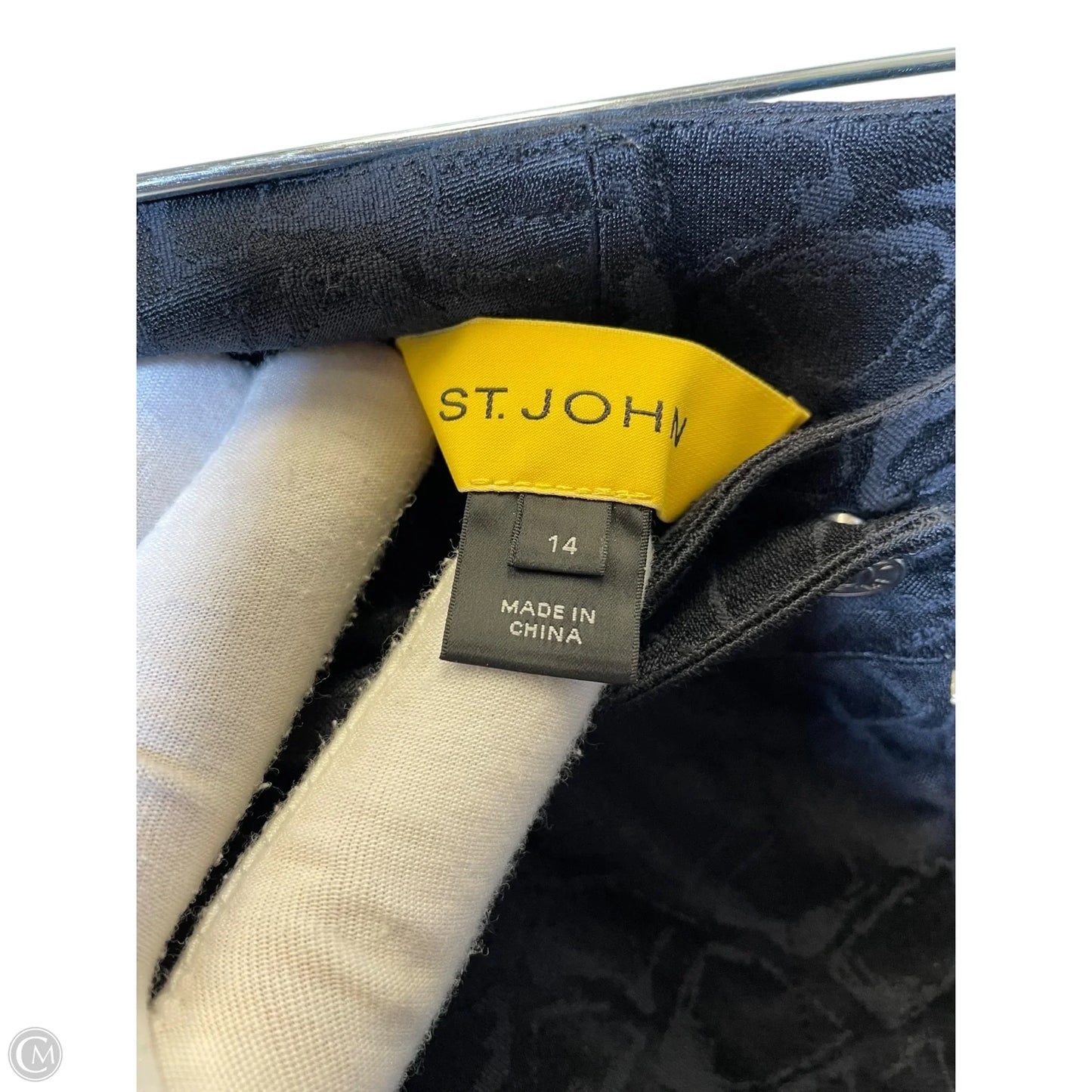 Pajamas Luxury Designer By St John Collection In Black, Size: 14