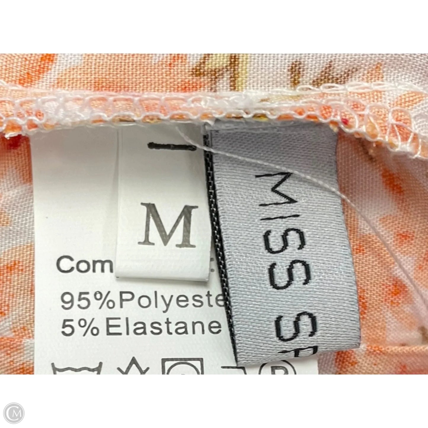 Dress Casual Midi By Miss Sparkling In Orange, Size: M