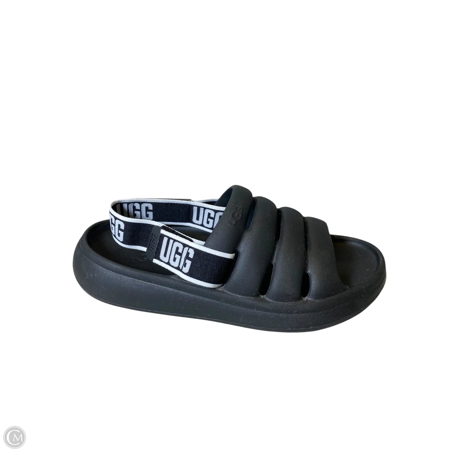 Sandals Designer By Ugg In Black, Size: 9