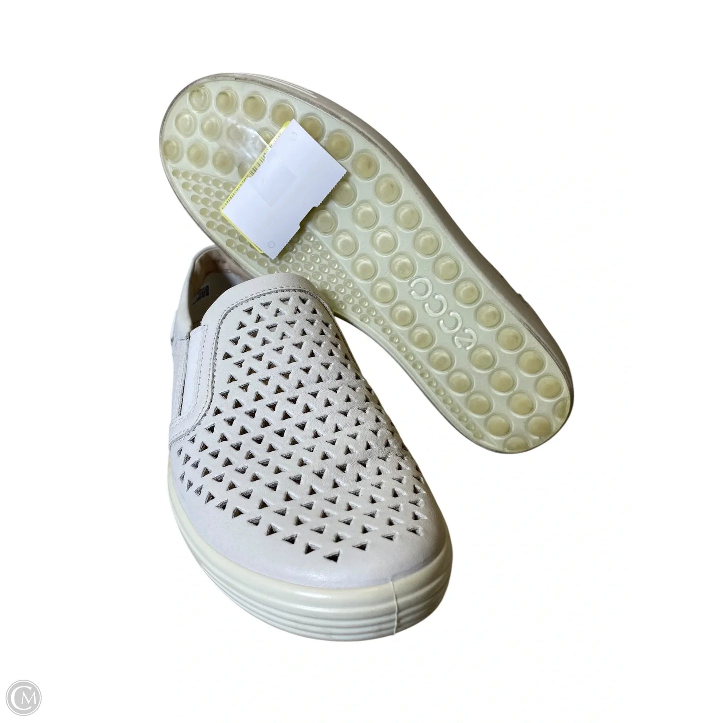 Shoes Flats By Ecco In White, Size: 7