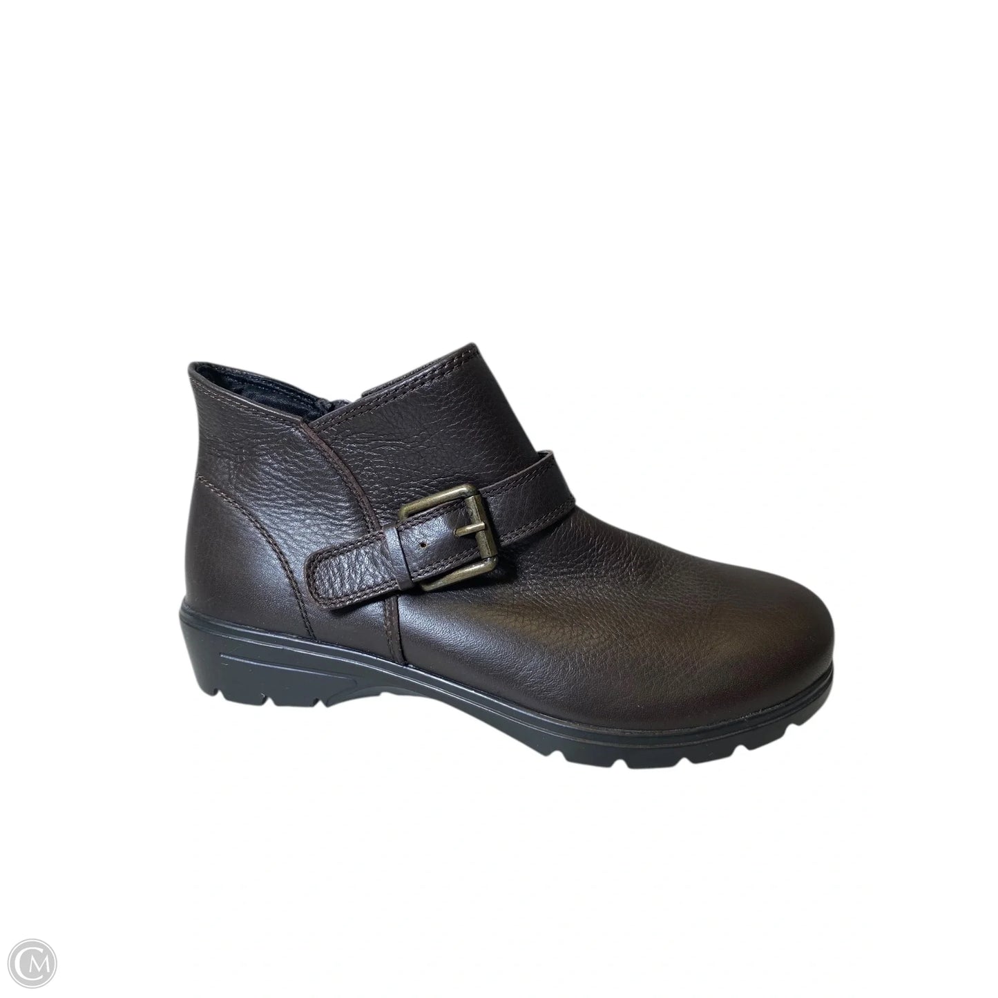 Boots Ankle Flats By Skechers In Brown, Size: 7.5
