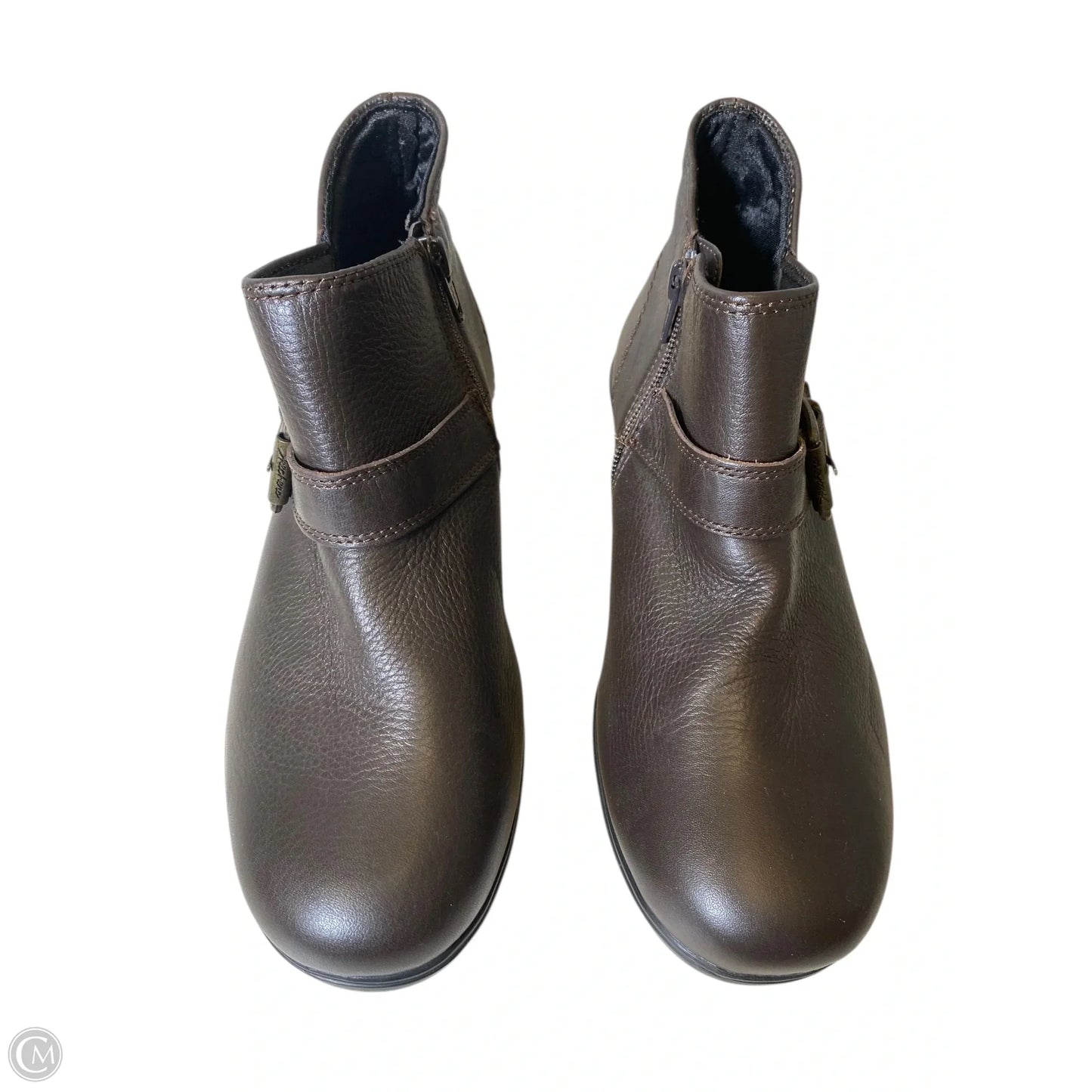 Boots Ankle Flats By Skechers In Brown, Size: 7.5