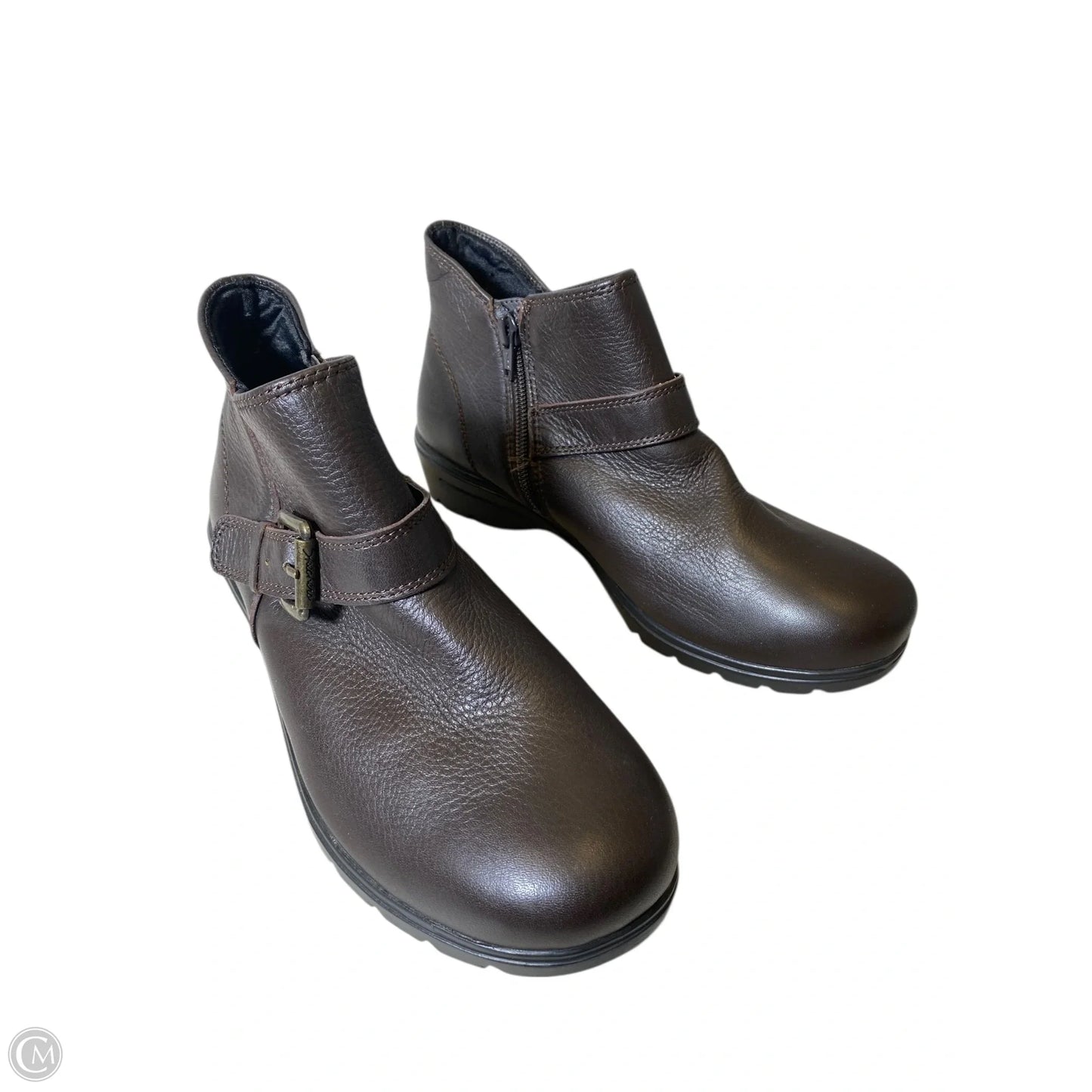 Boots Ankle Flats By Skechers In Brown, Size: 7.5